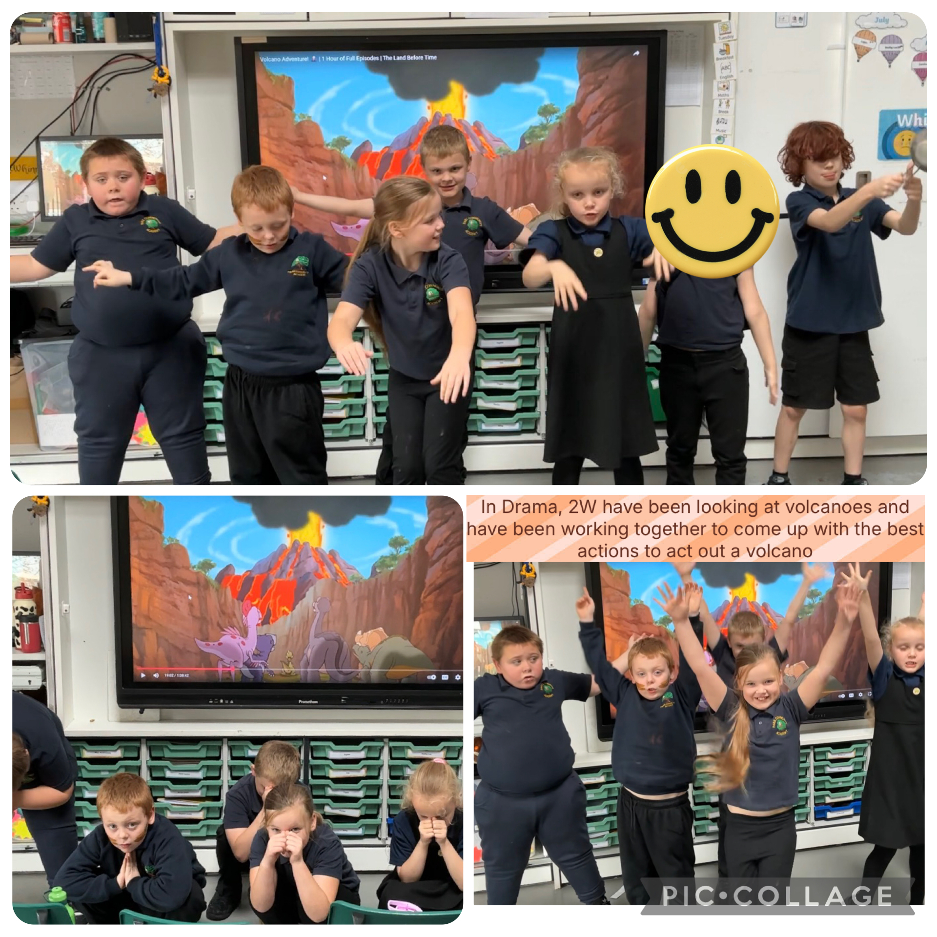 Image of 2W erupt onto the stage
