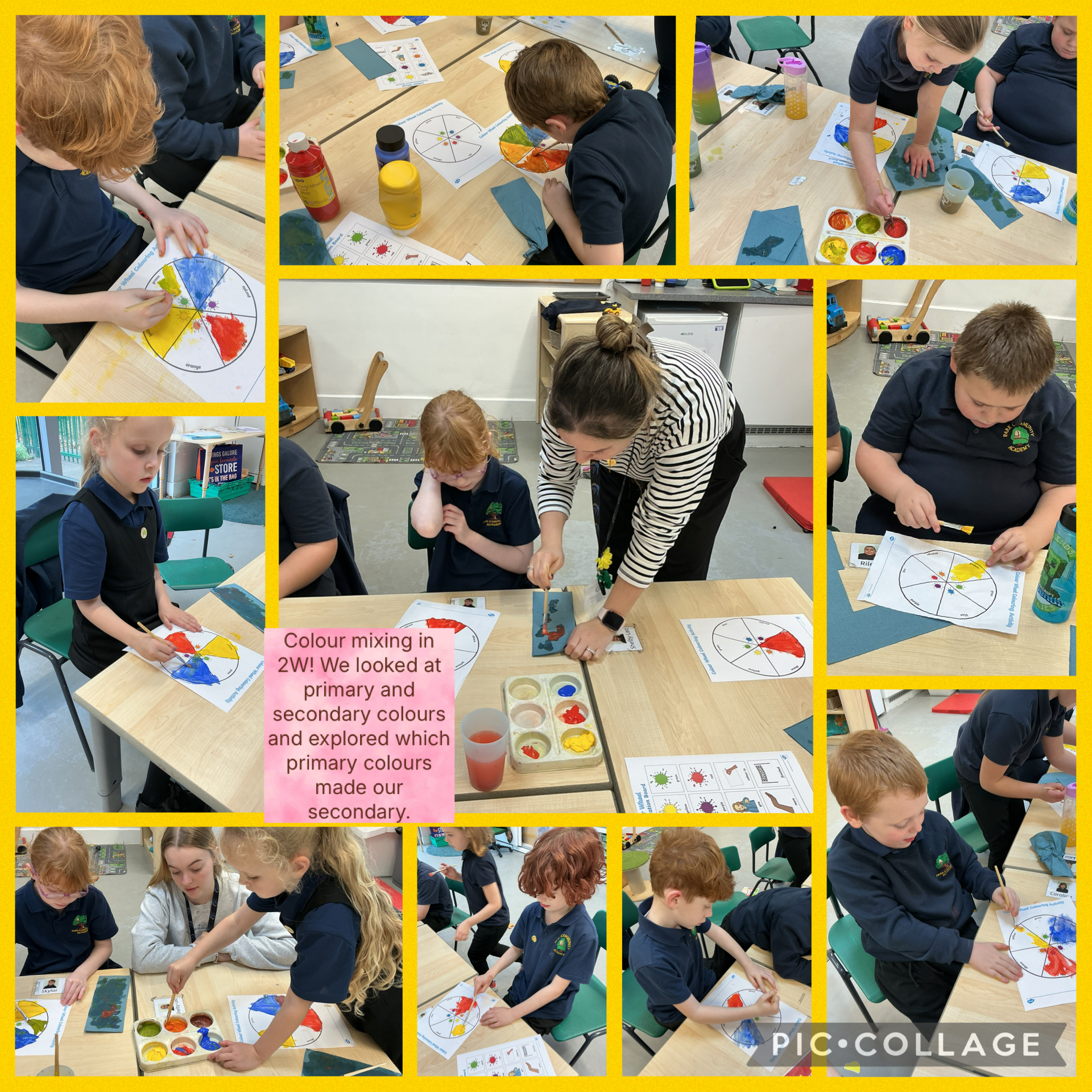 Image of Colour mixing