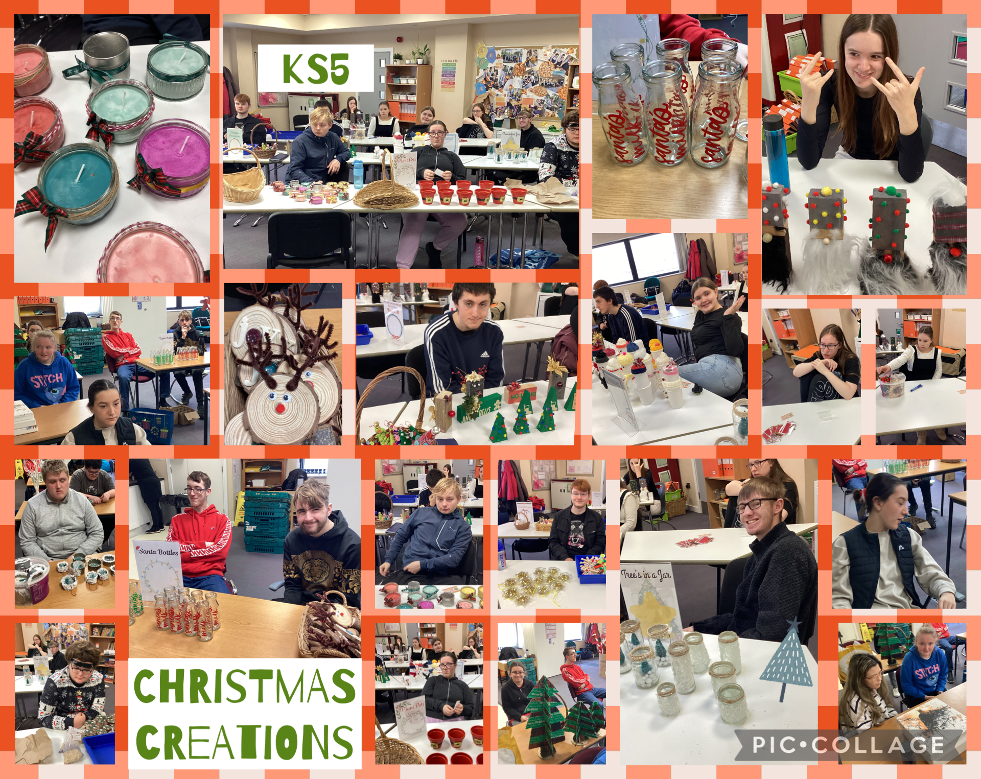 Image of Christmas craft creations