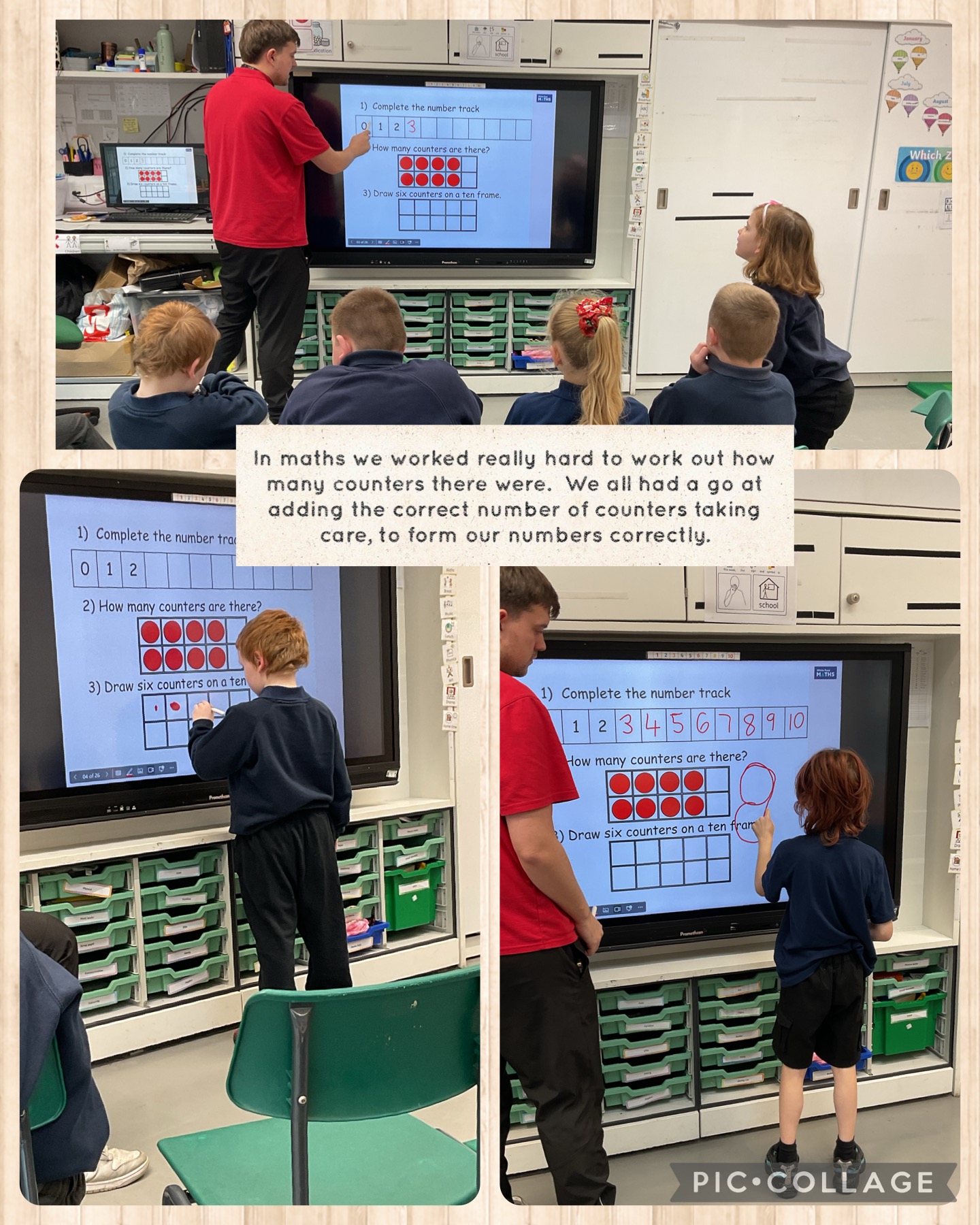 Image of Look at us count…