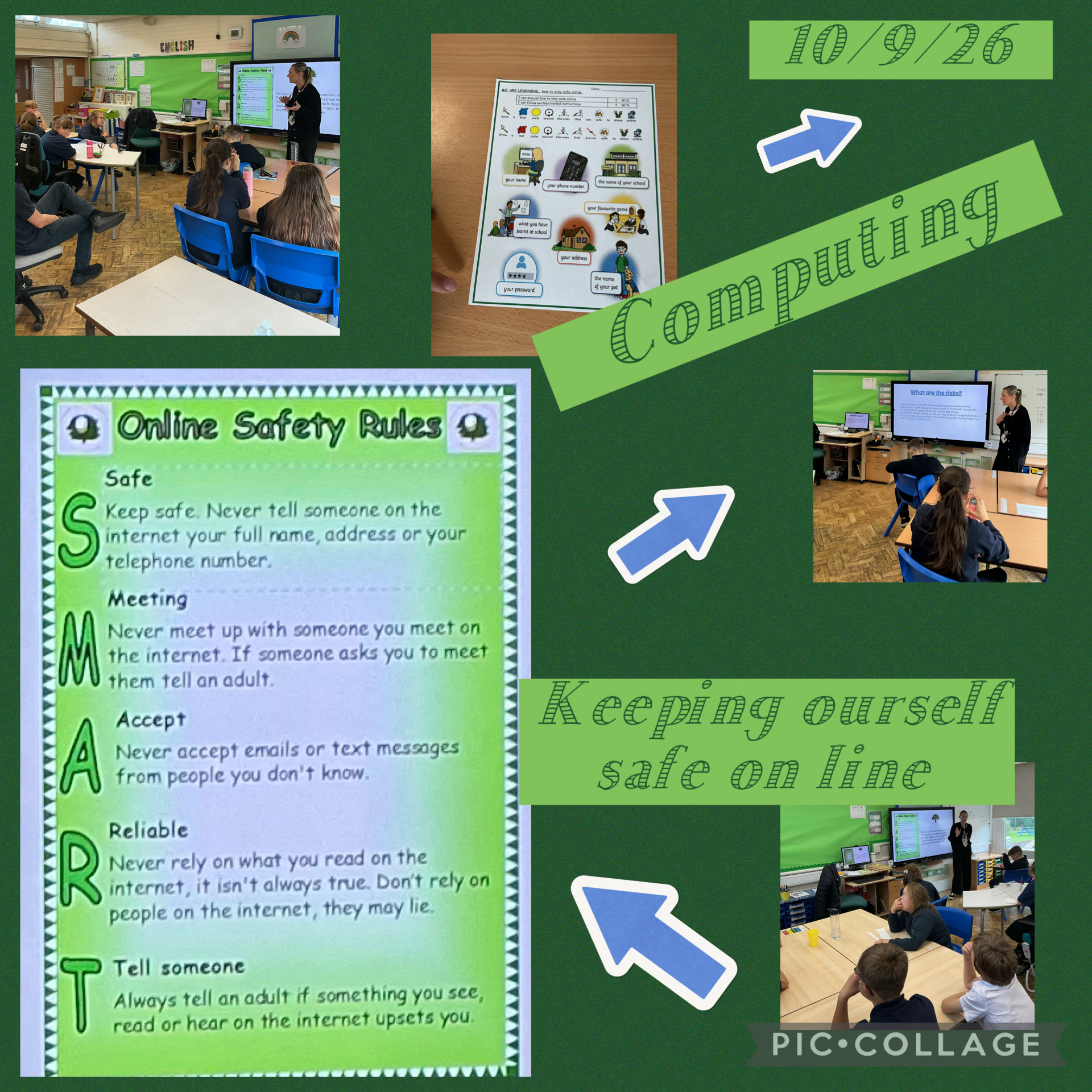 Image of  Computing… Online safety 💻