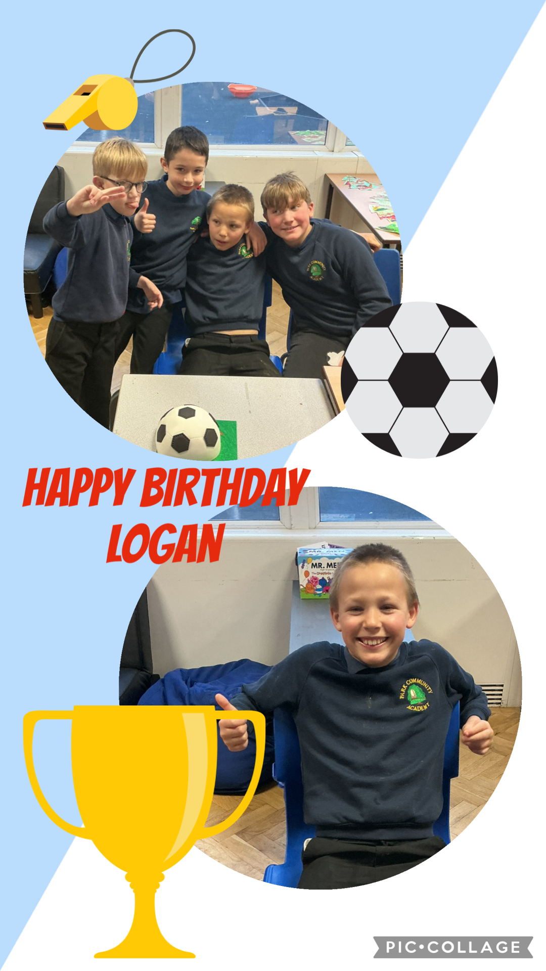 Image of Happy birthday Logan 