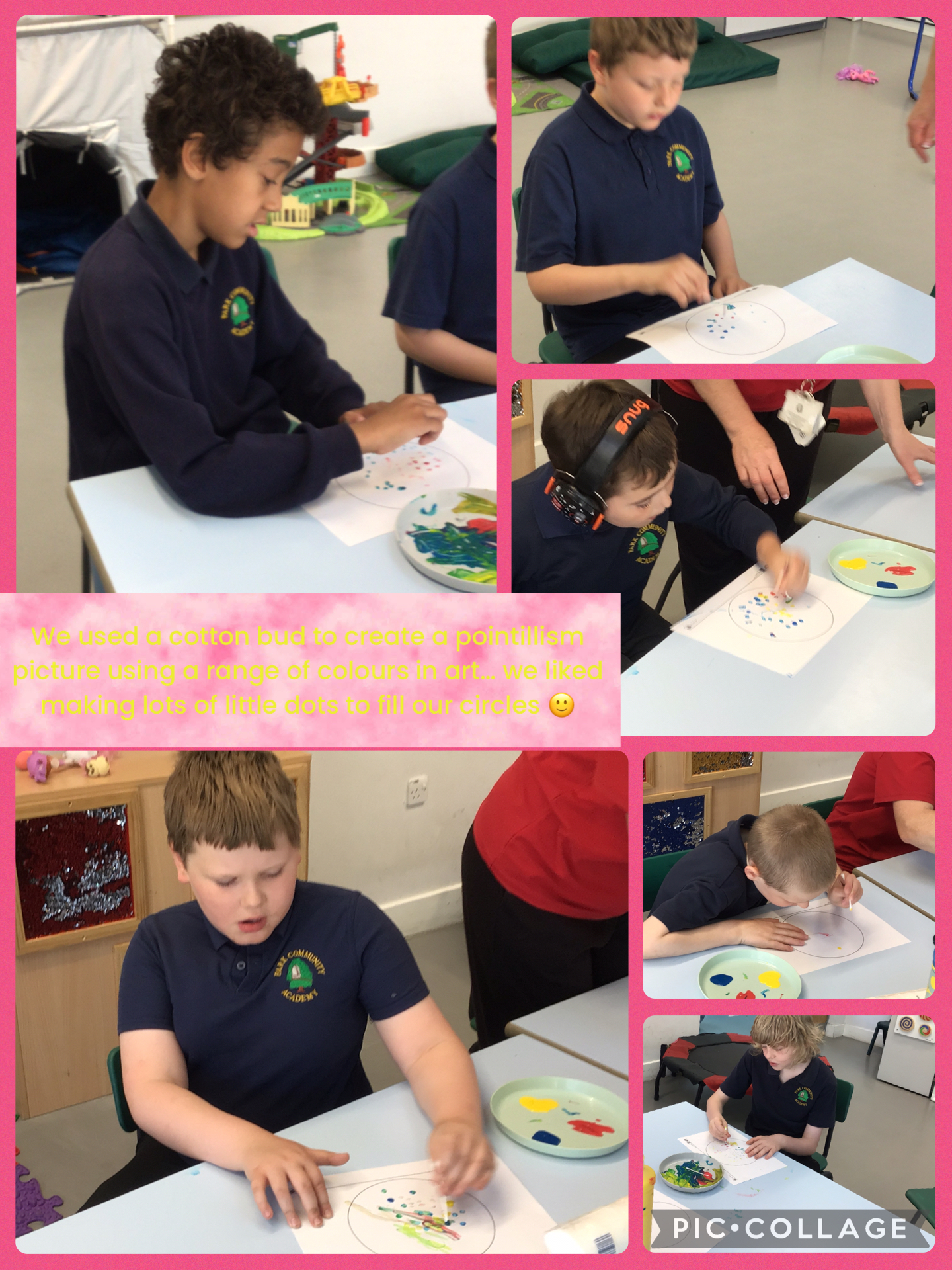 Image of Pointillism patterns!