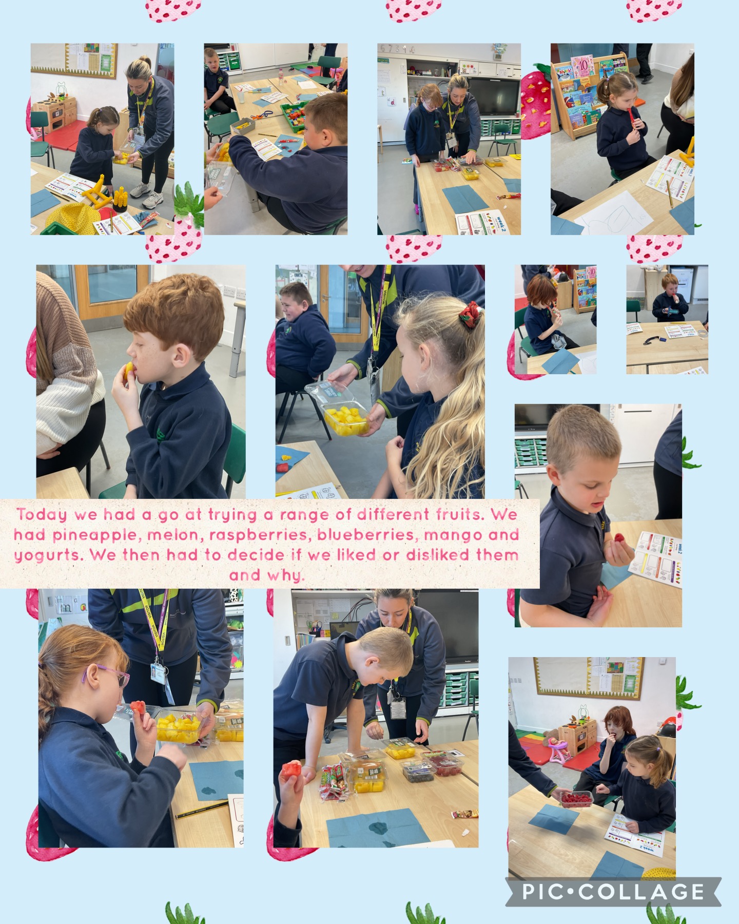 Image of Trying new foods!