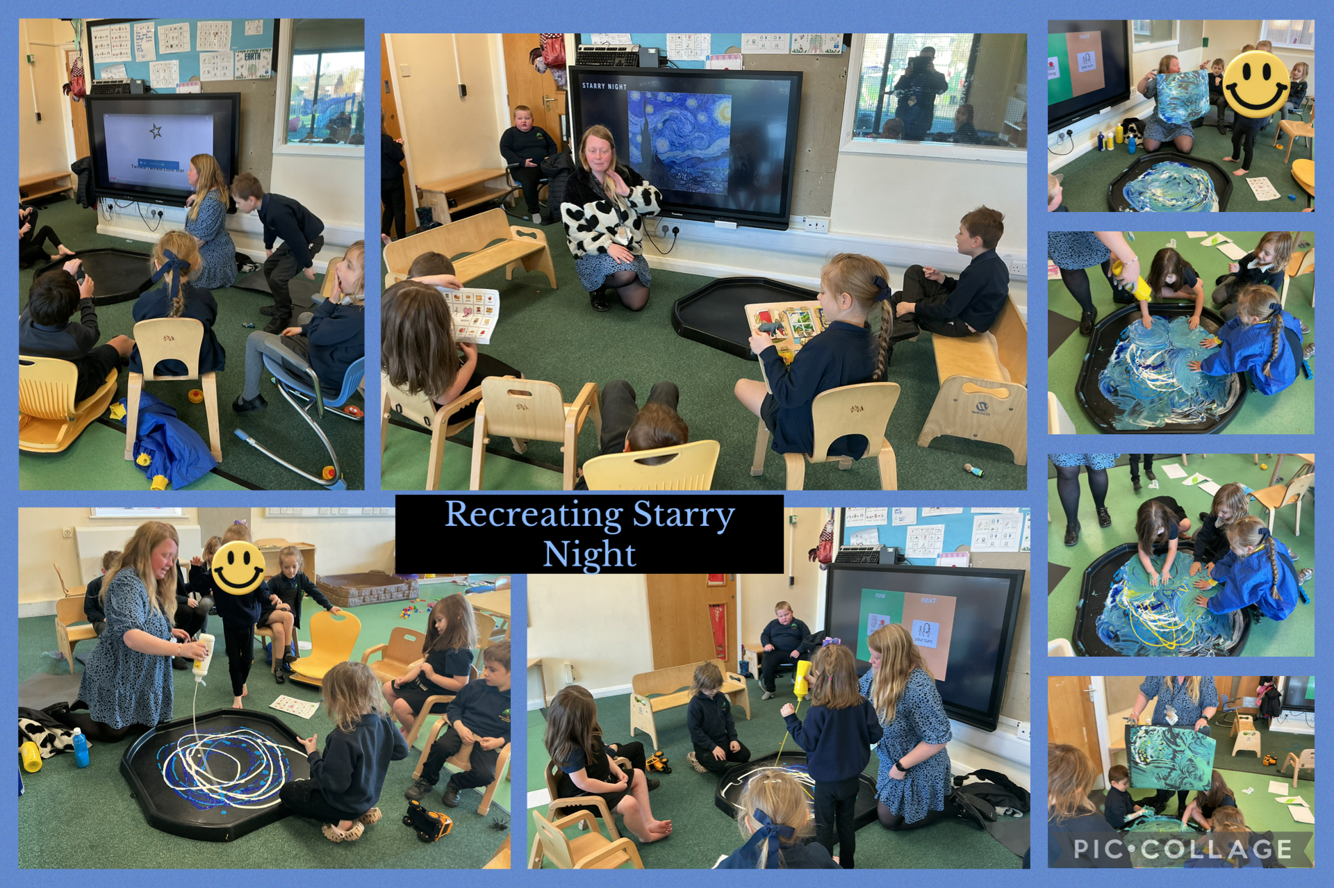 Image of Recreating Starry Night 