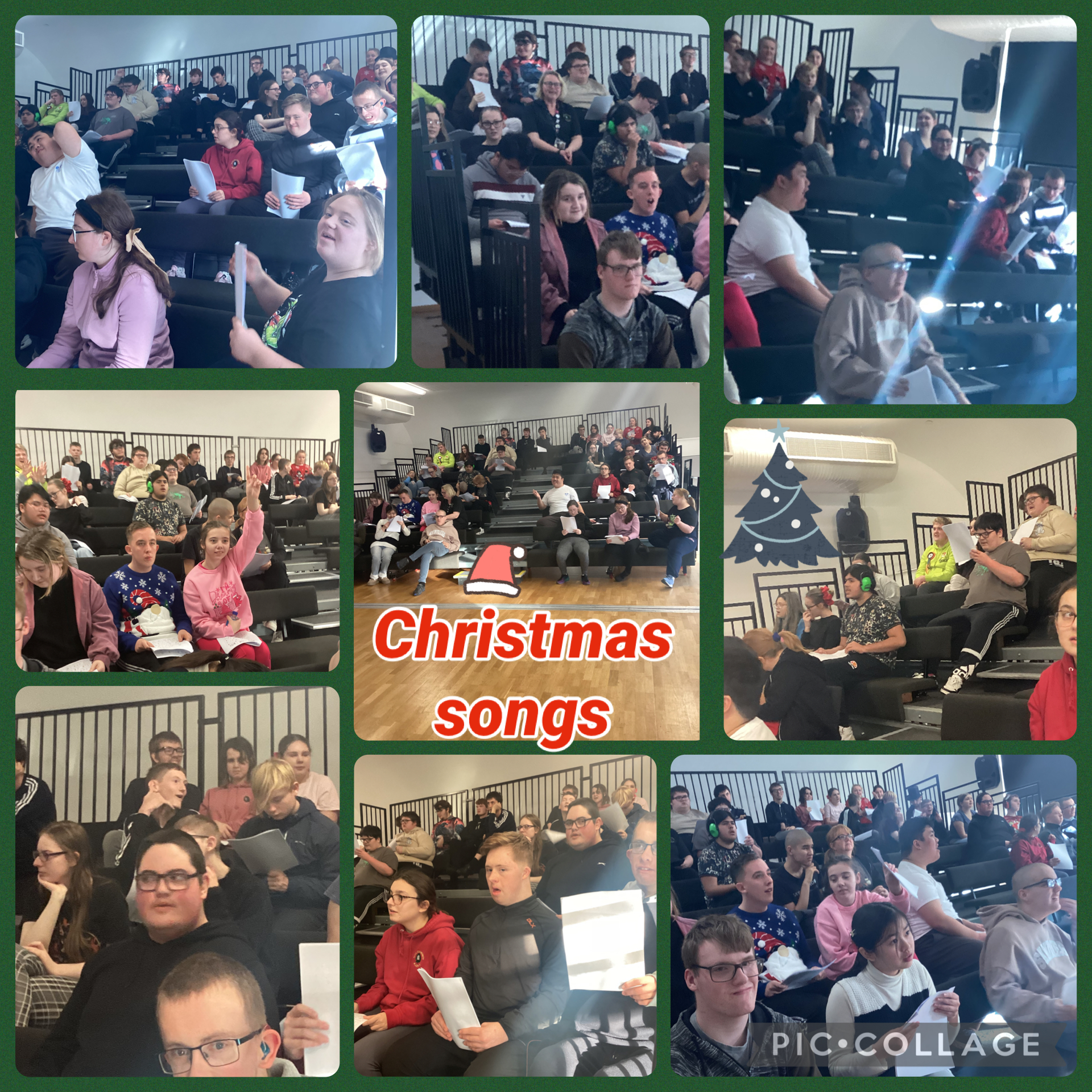 Image of Christmas singing 