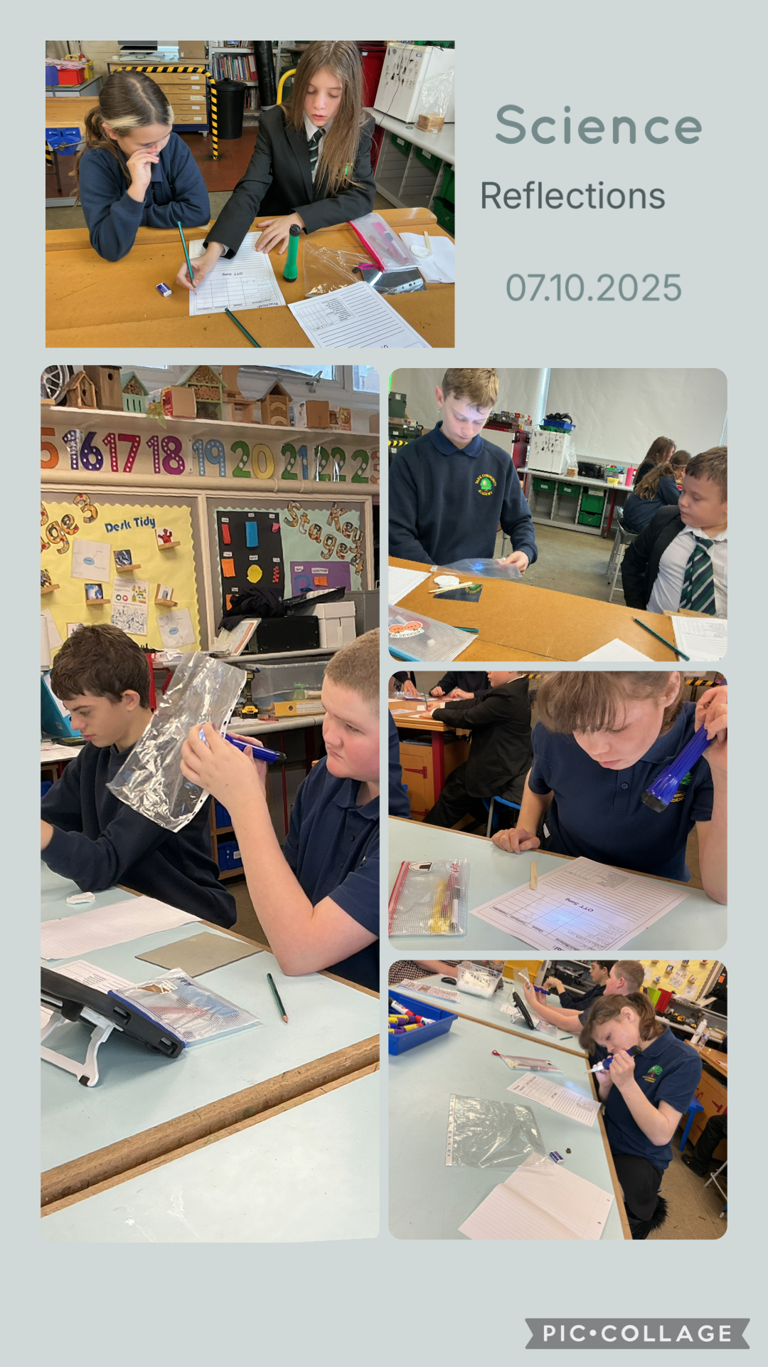 Image of Science - Reflections