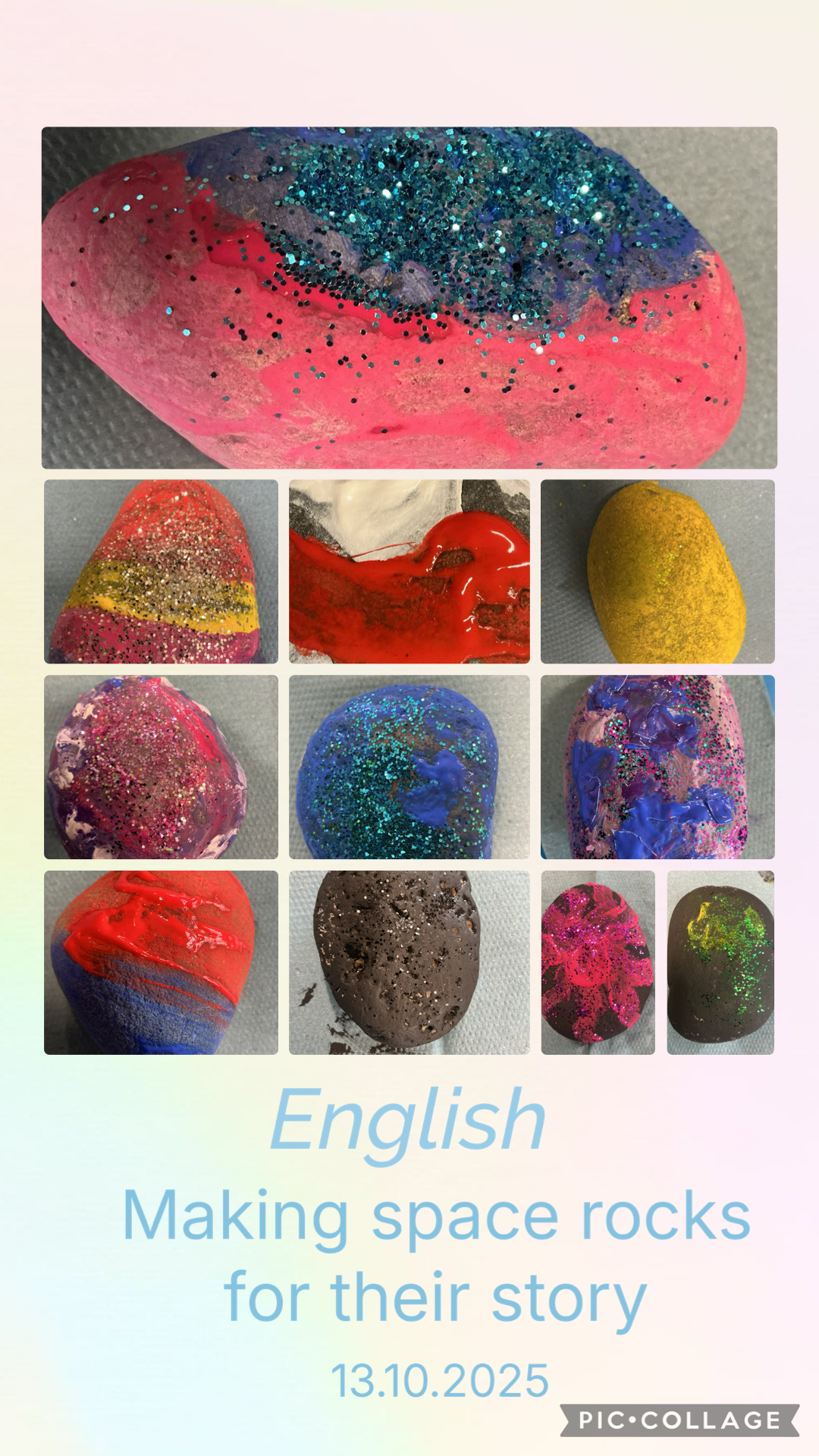 Image of English - Space rocks 