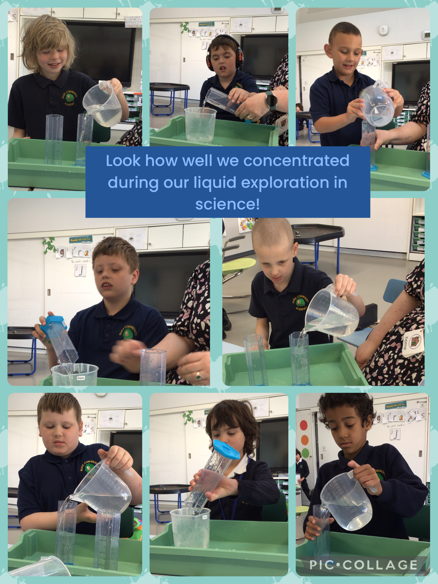 Image of Liquid exploration in science!