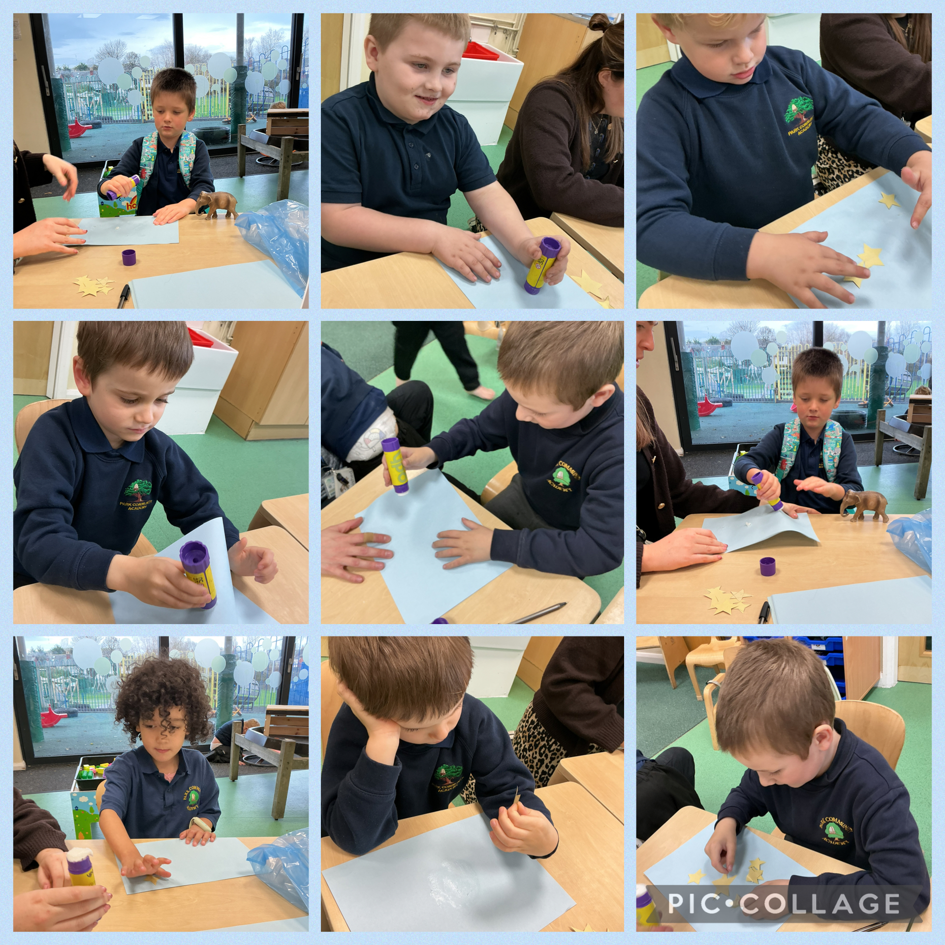 Image of Creating our own starry night sky!