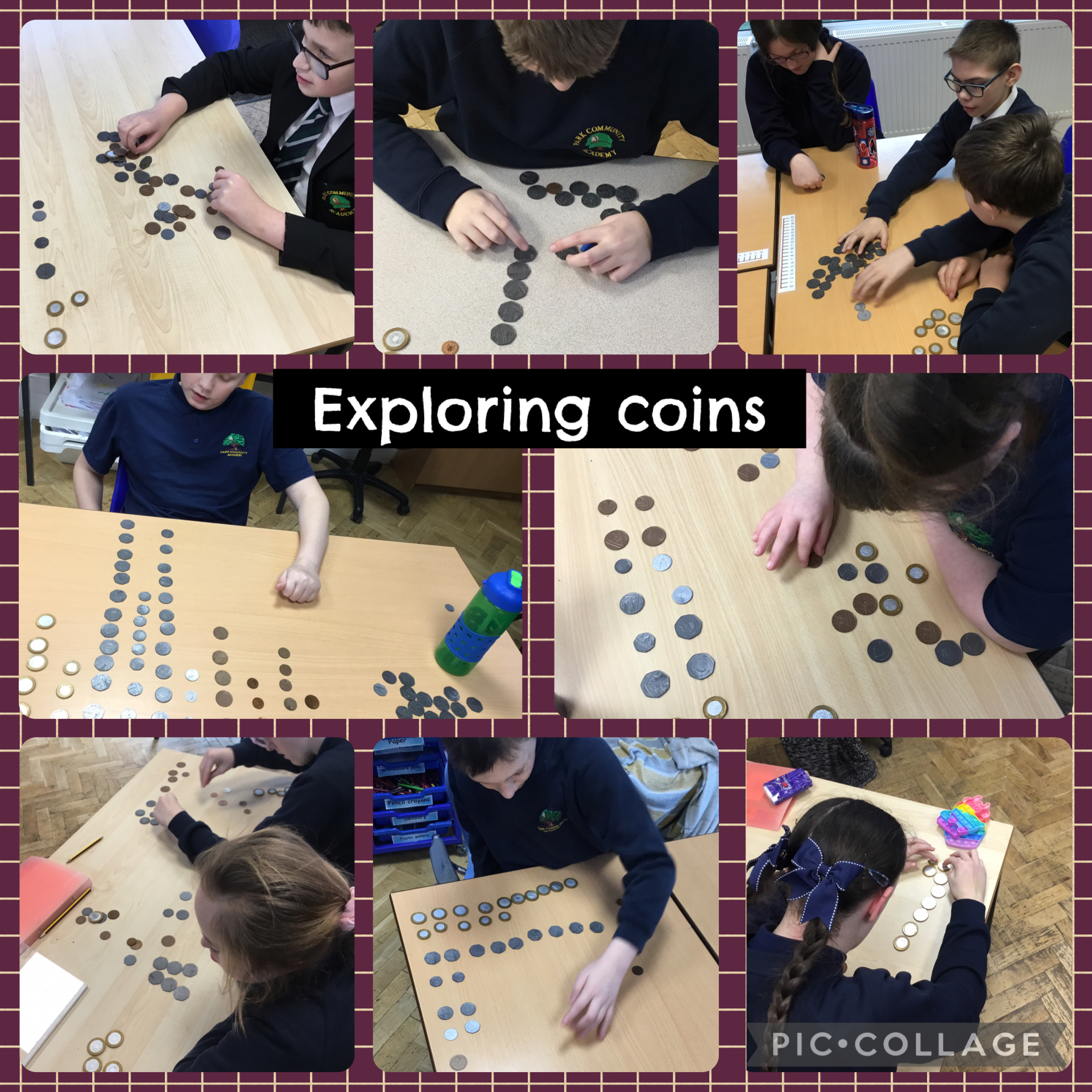 Image of Exploring coins in Maths