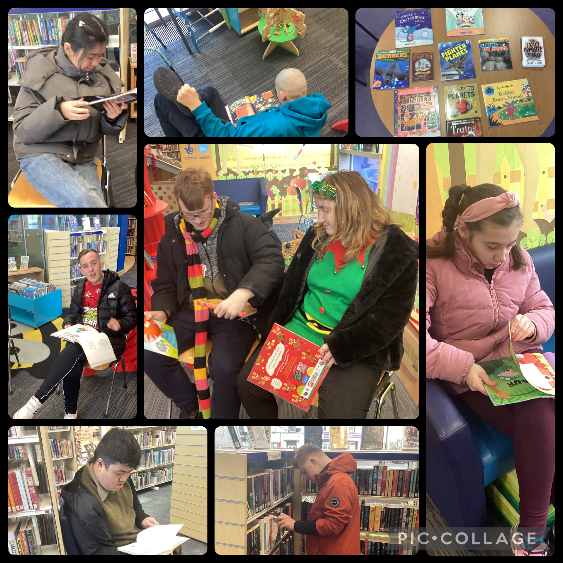 Image of Library visit