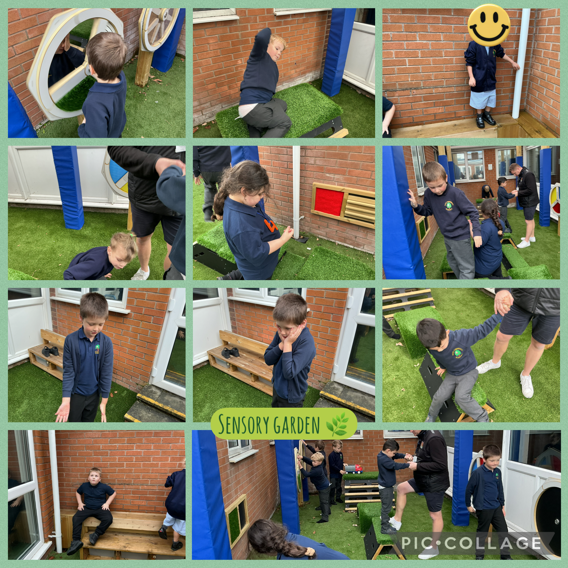 Image of Sensory garden exploring