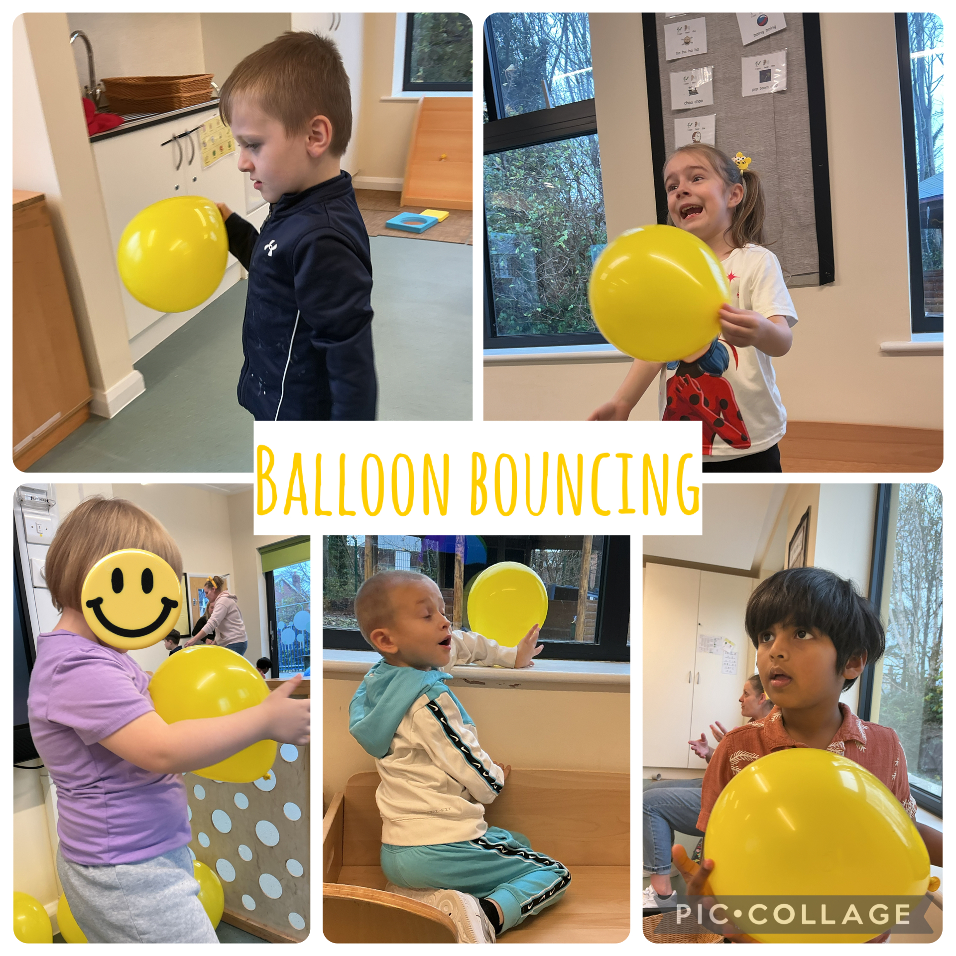 Image of Balloon bouncing 
