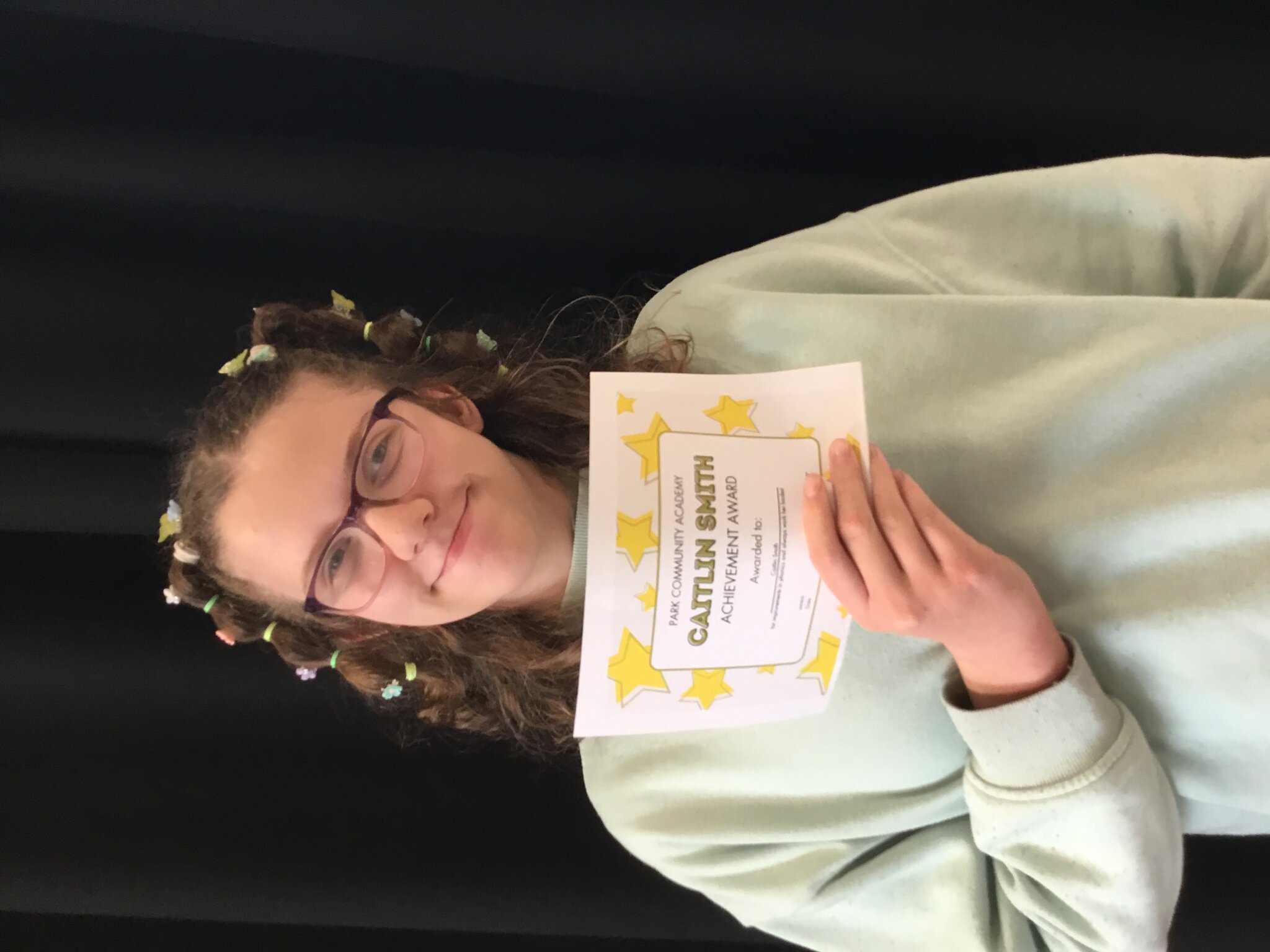 Image of Achiever of the week.