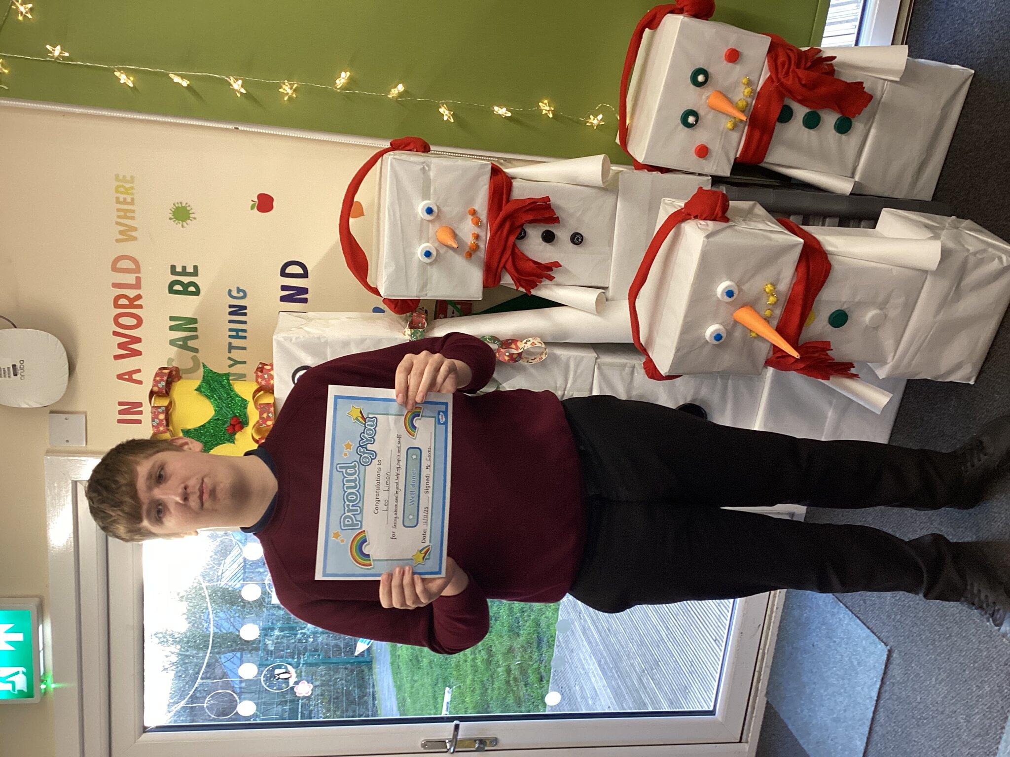 Image of Achiever of the week