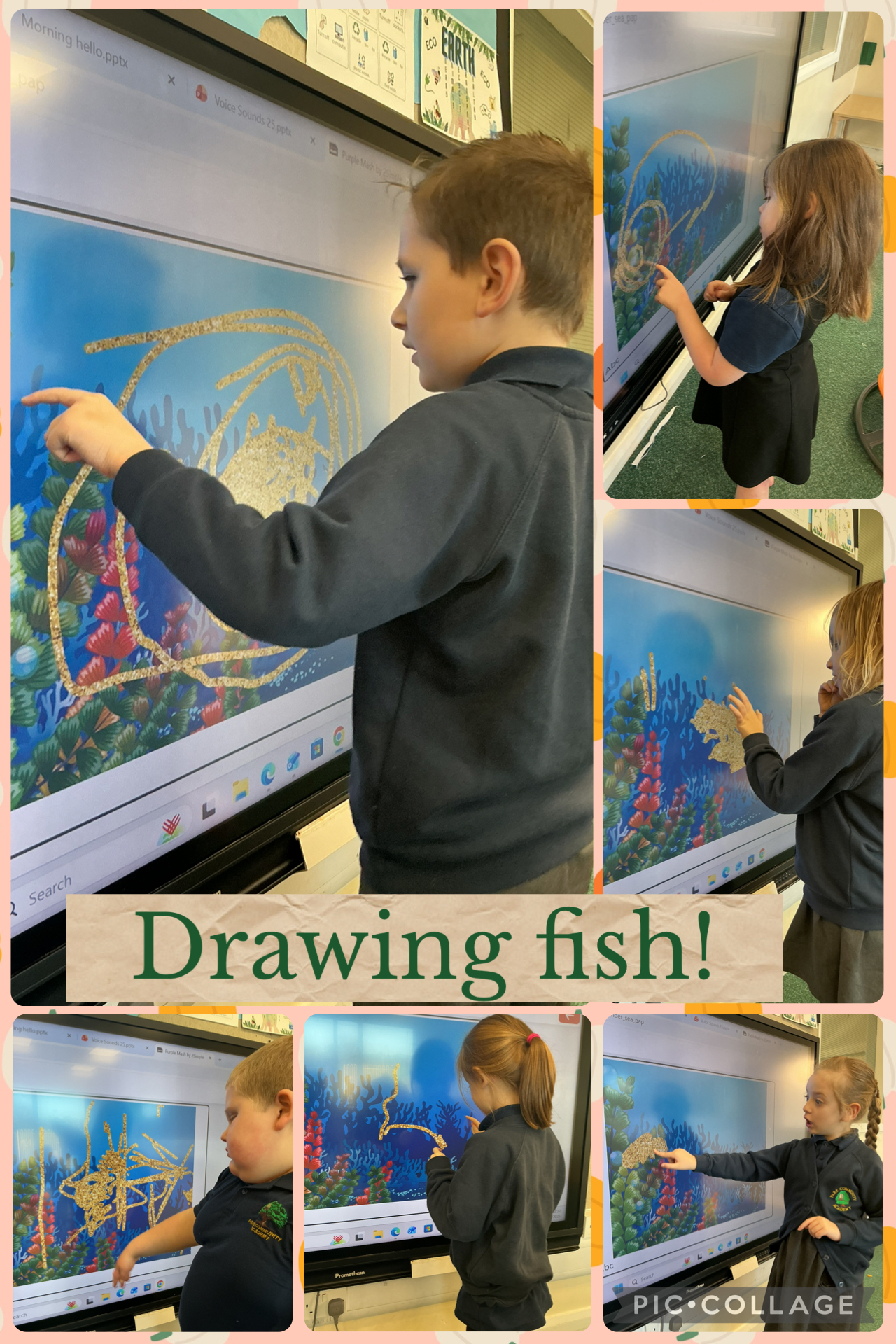 Image of Drawing fish