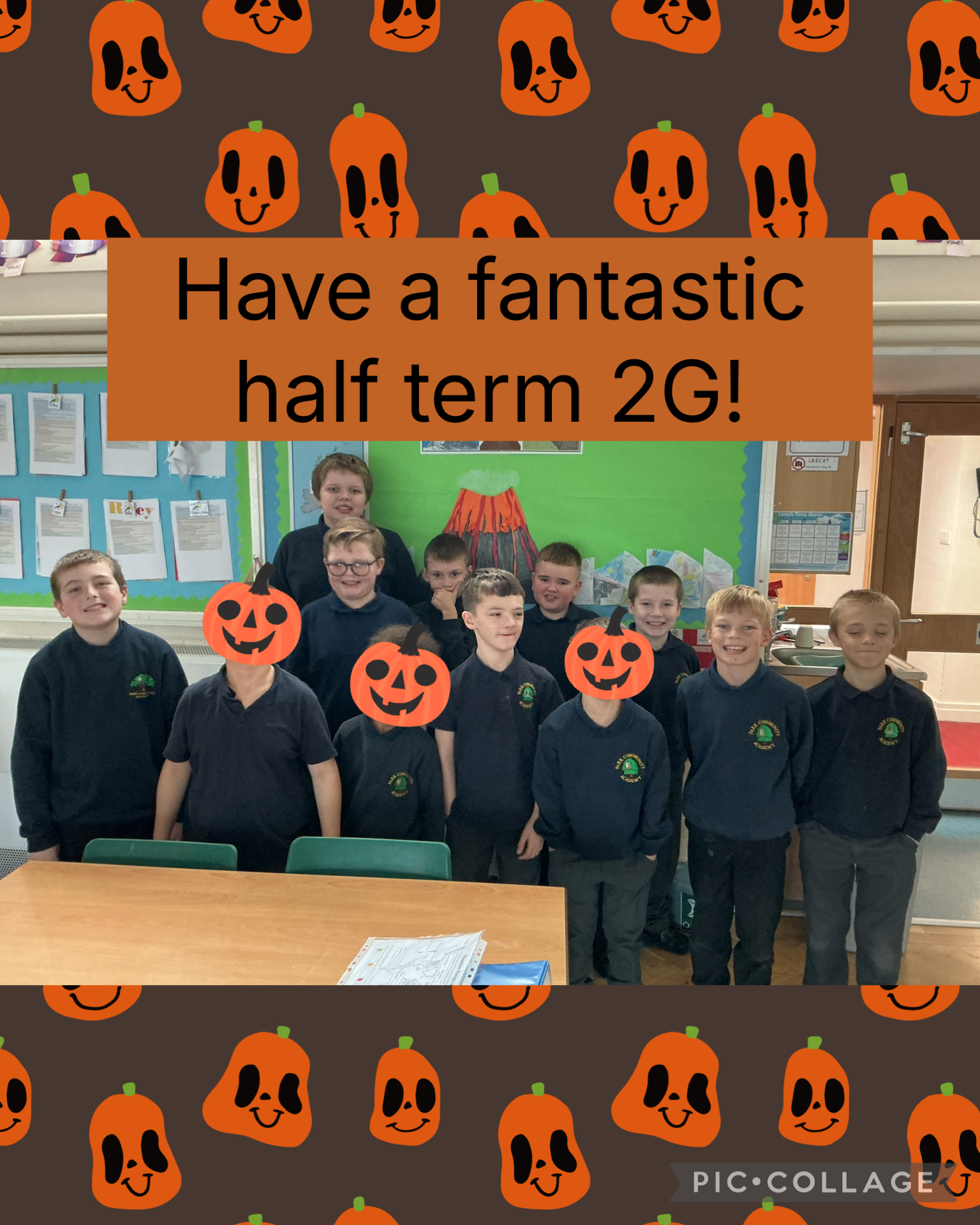 Image of Happy half term 2G