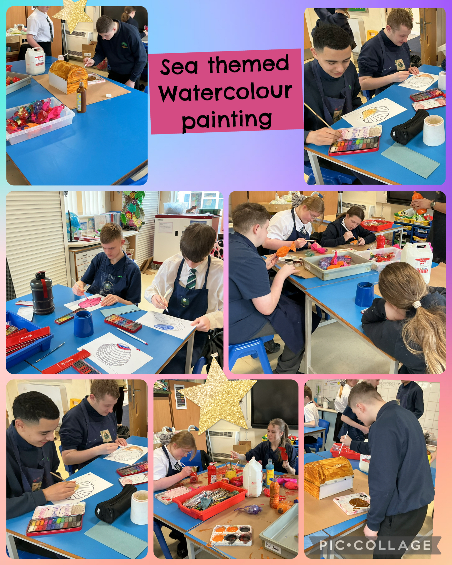 Image of Sea themed art