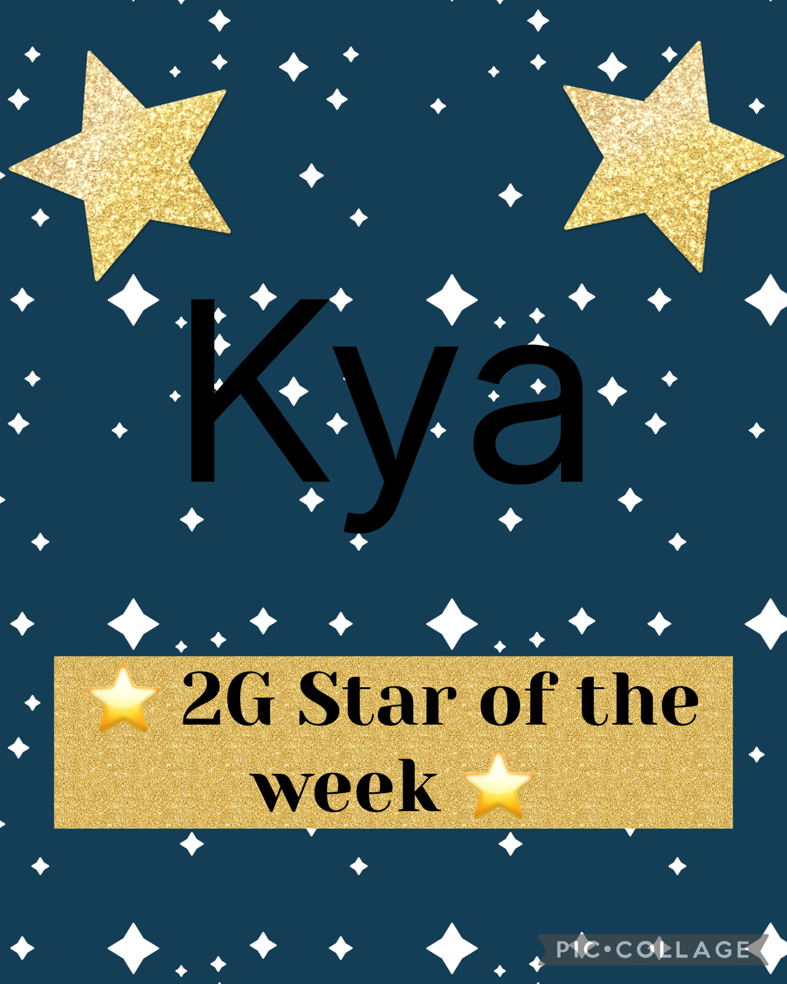 Image of 2G Star of the week