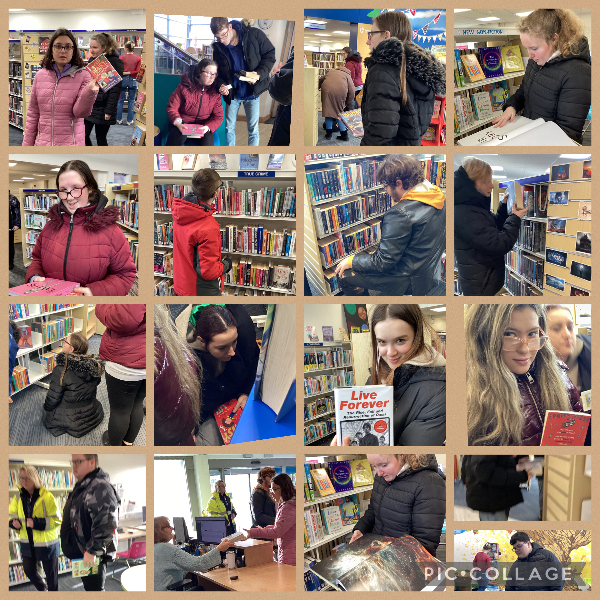 Image of Library visit