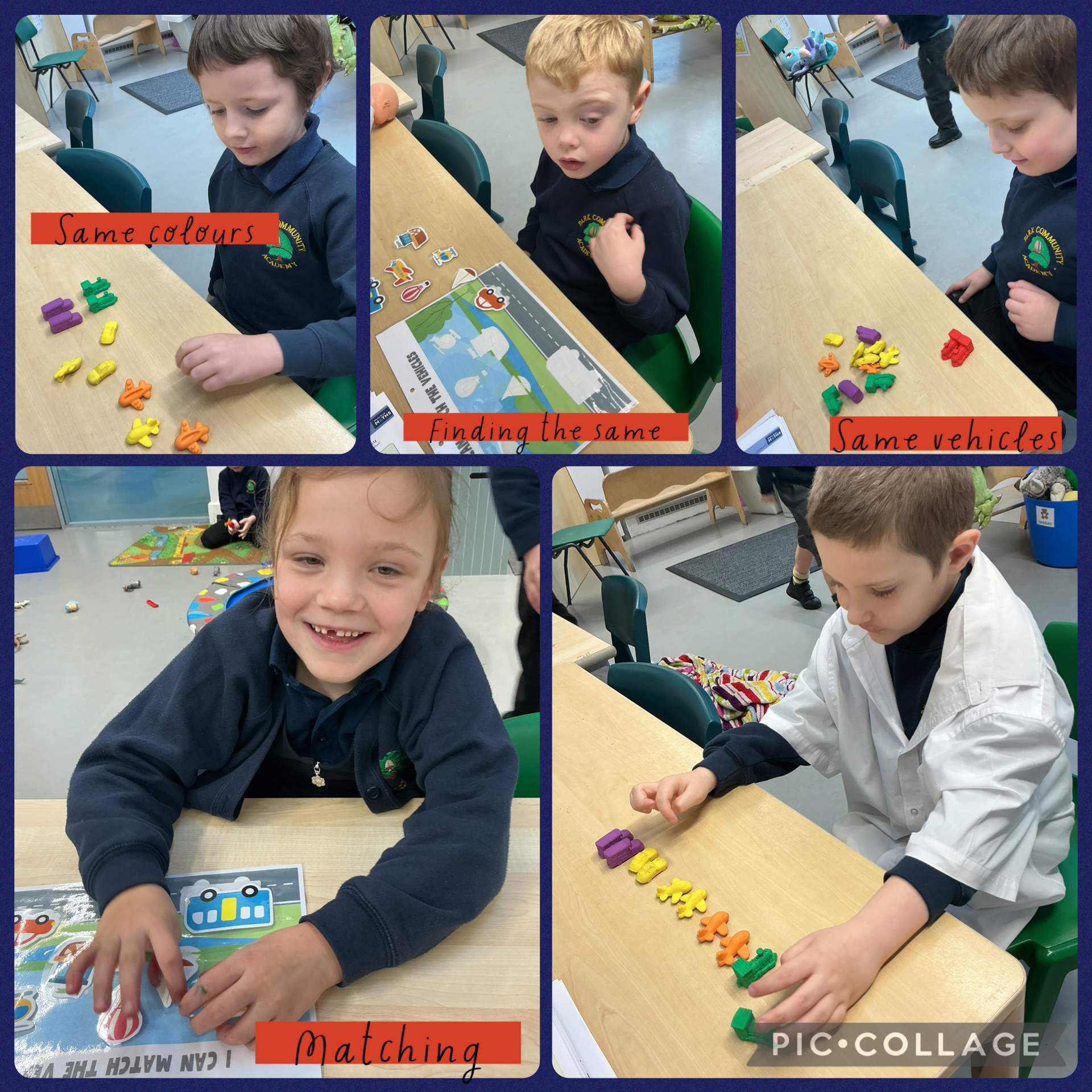 Image of Matching, sorting and comparing 