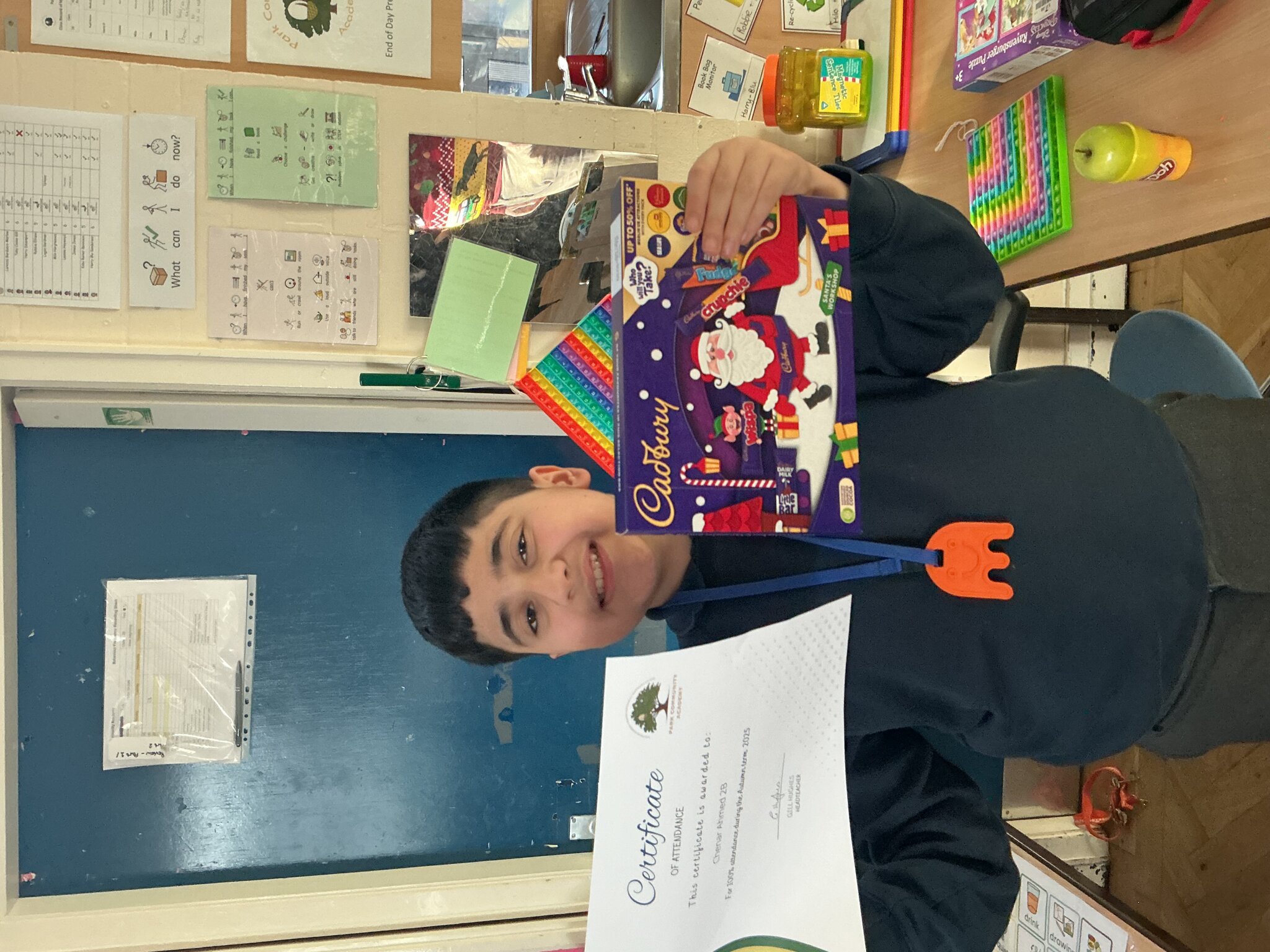 Image of 100% attendance 