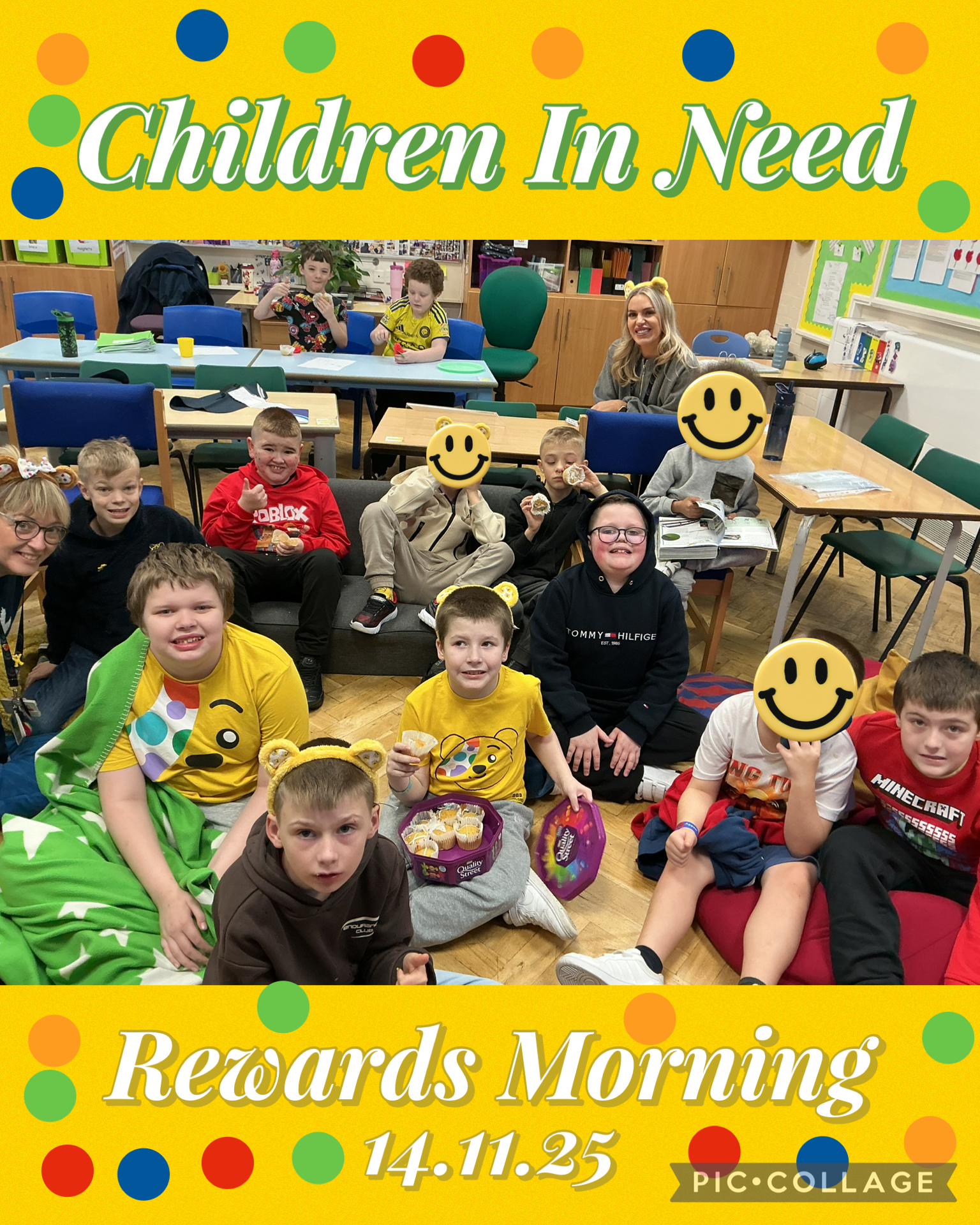 Image of Children in need & Rewards morning