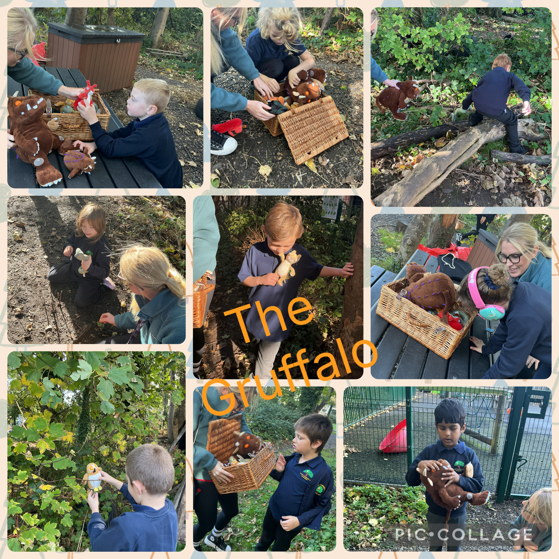 Image of Exploring forest school with The Gruffalo!