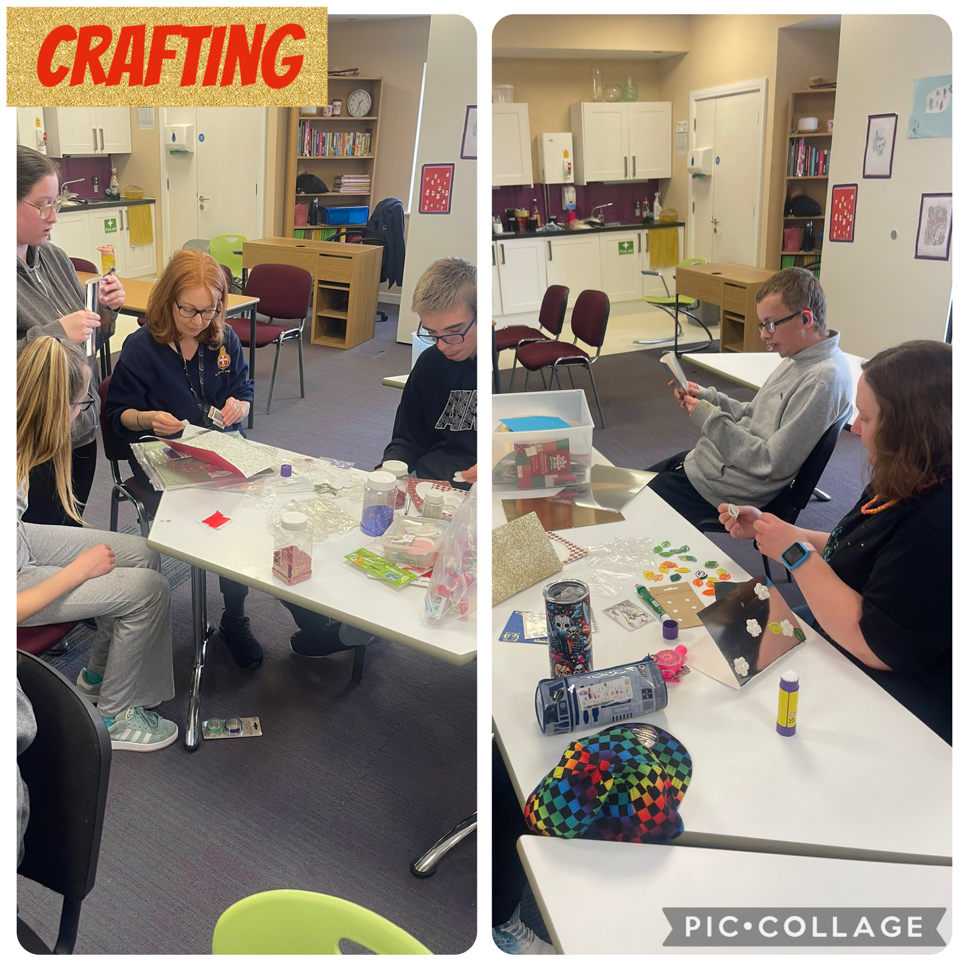 Image of Card making spring fair.