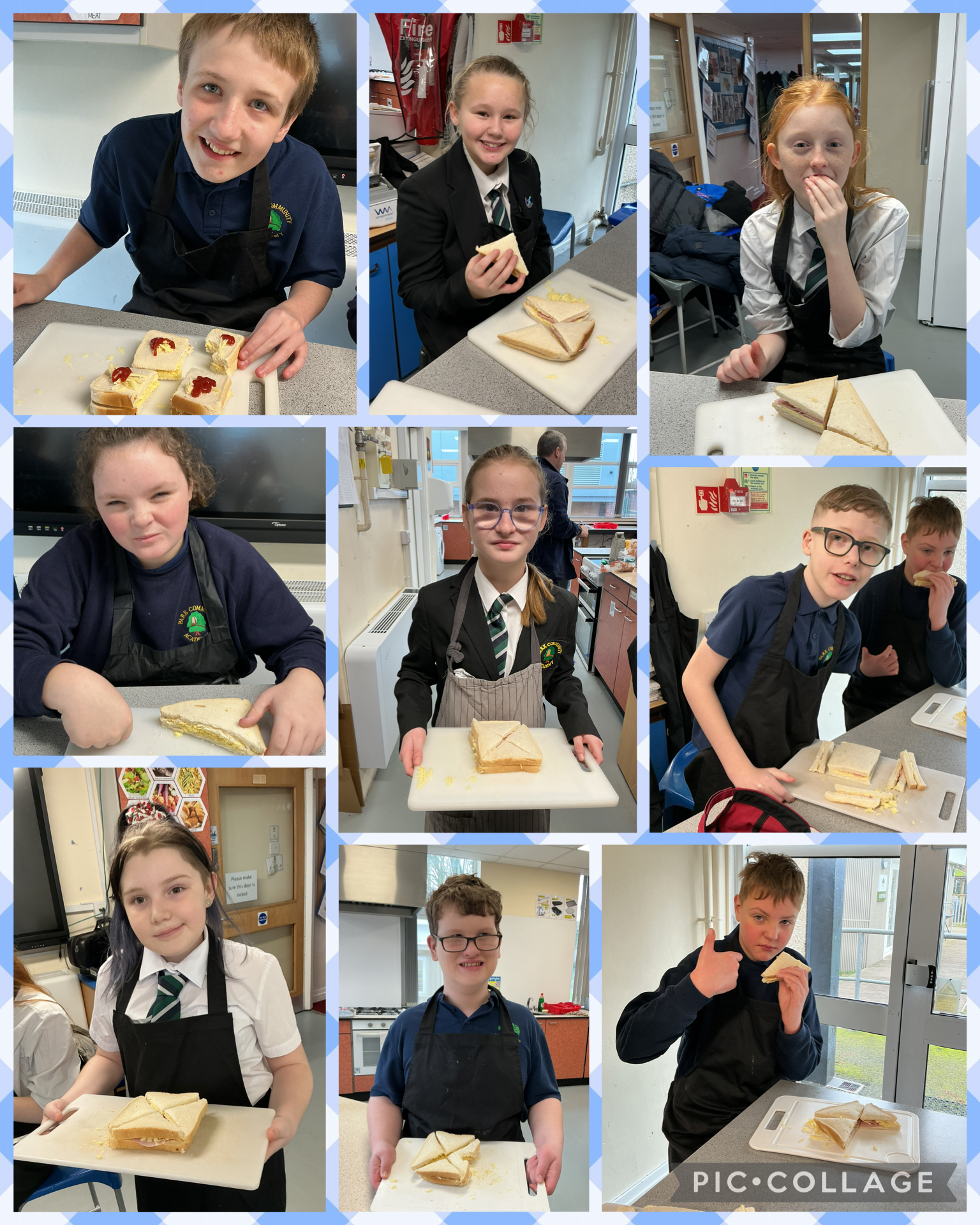 Image of Sandwich making!