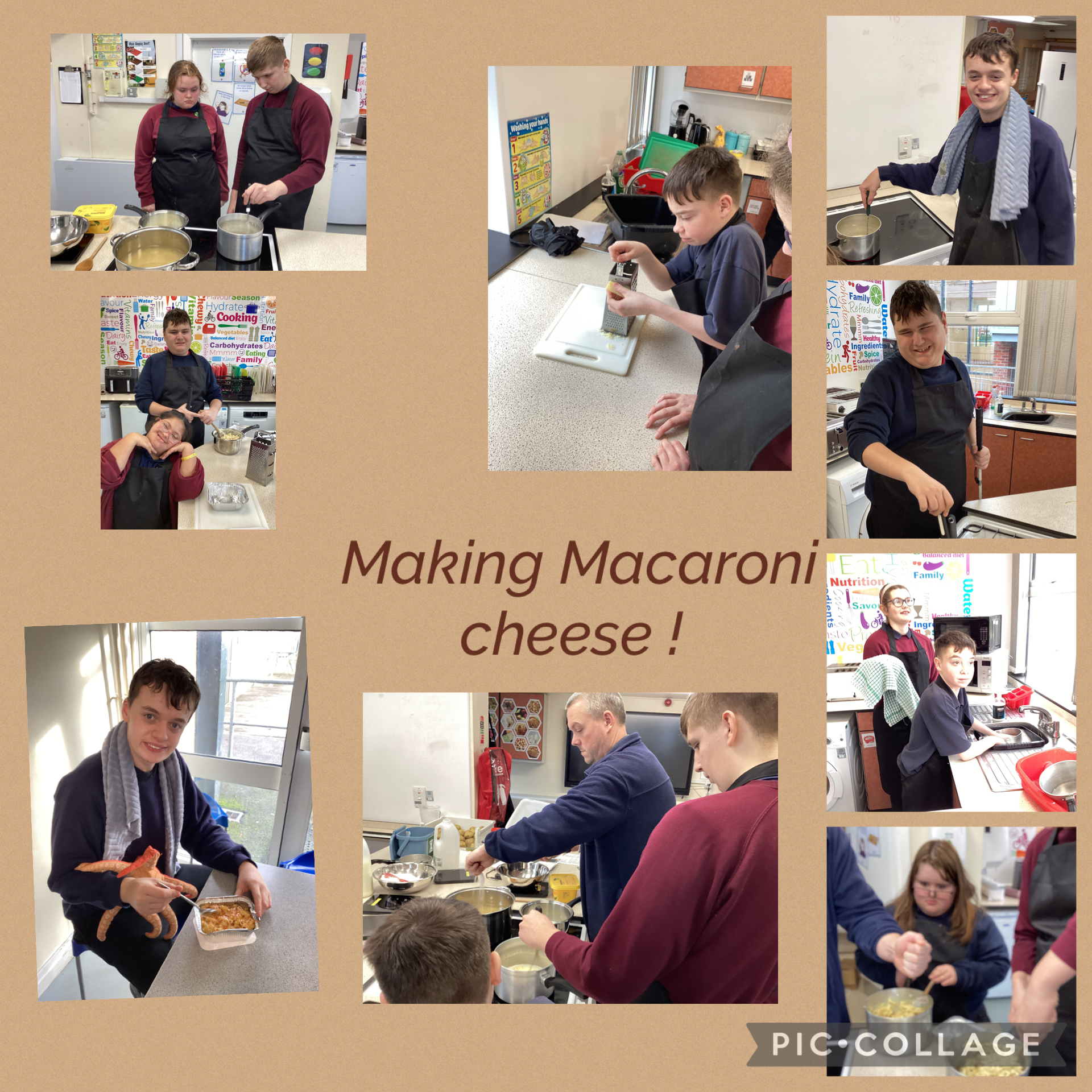 Image of  Making Macaroni cheese with Mr. Miller!