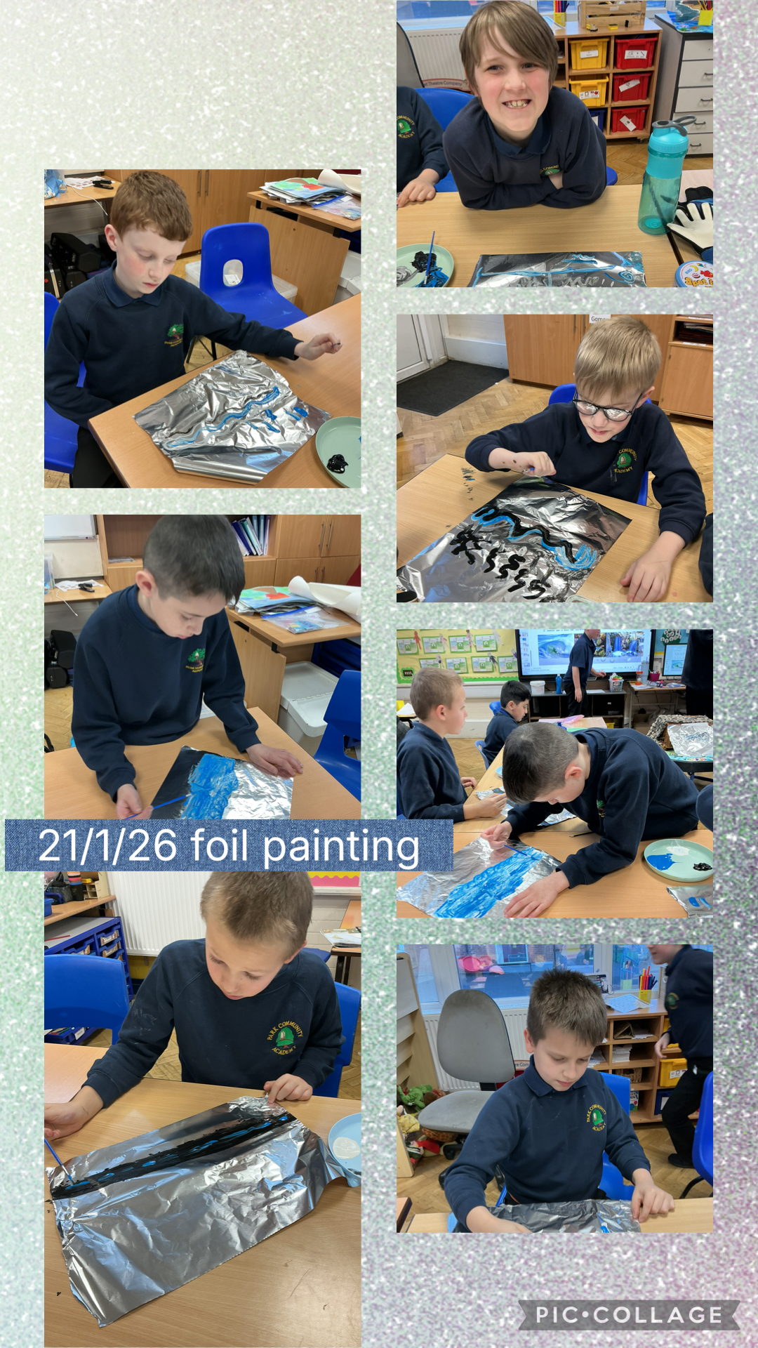 Image of Foil painting 
