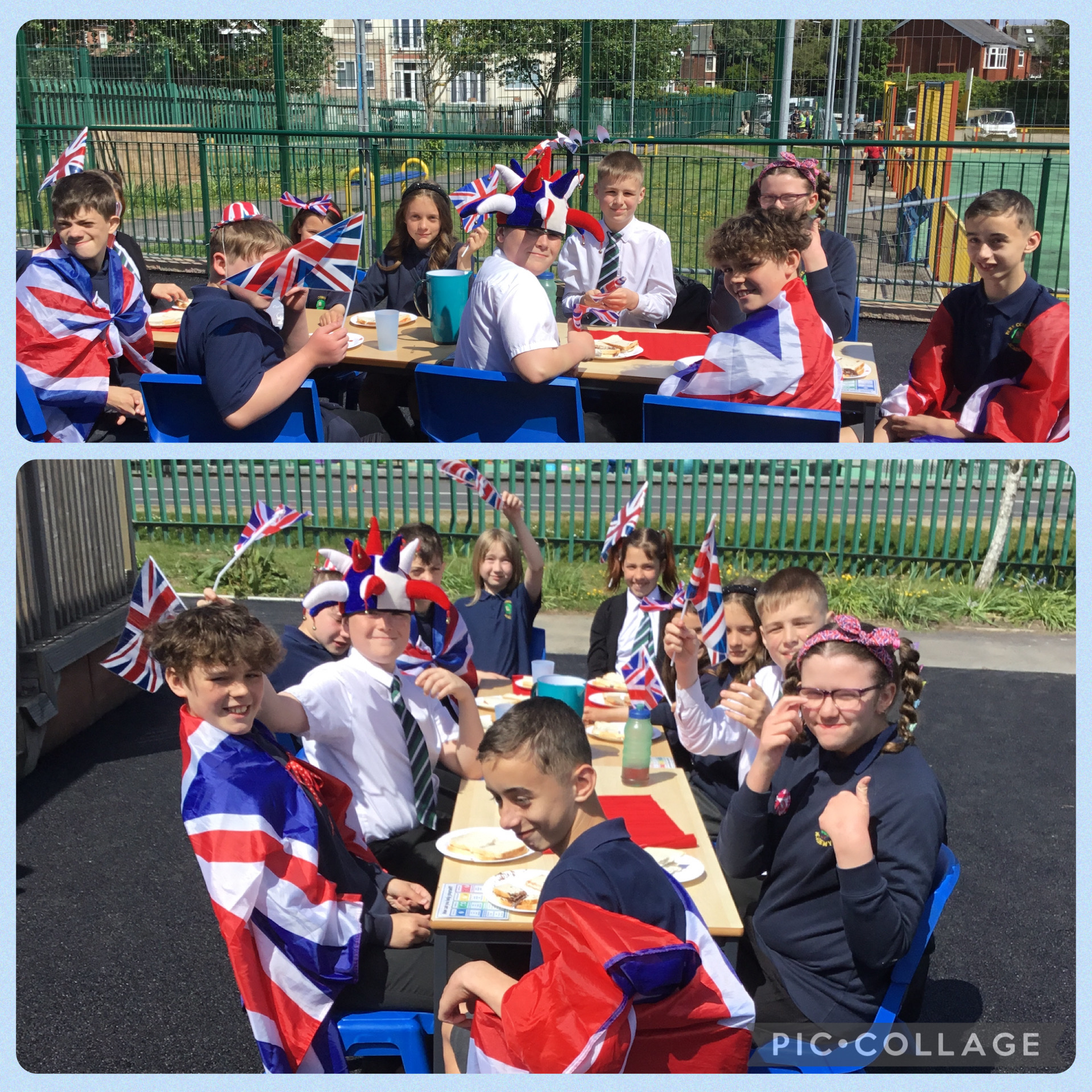 Image of VE Day party