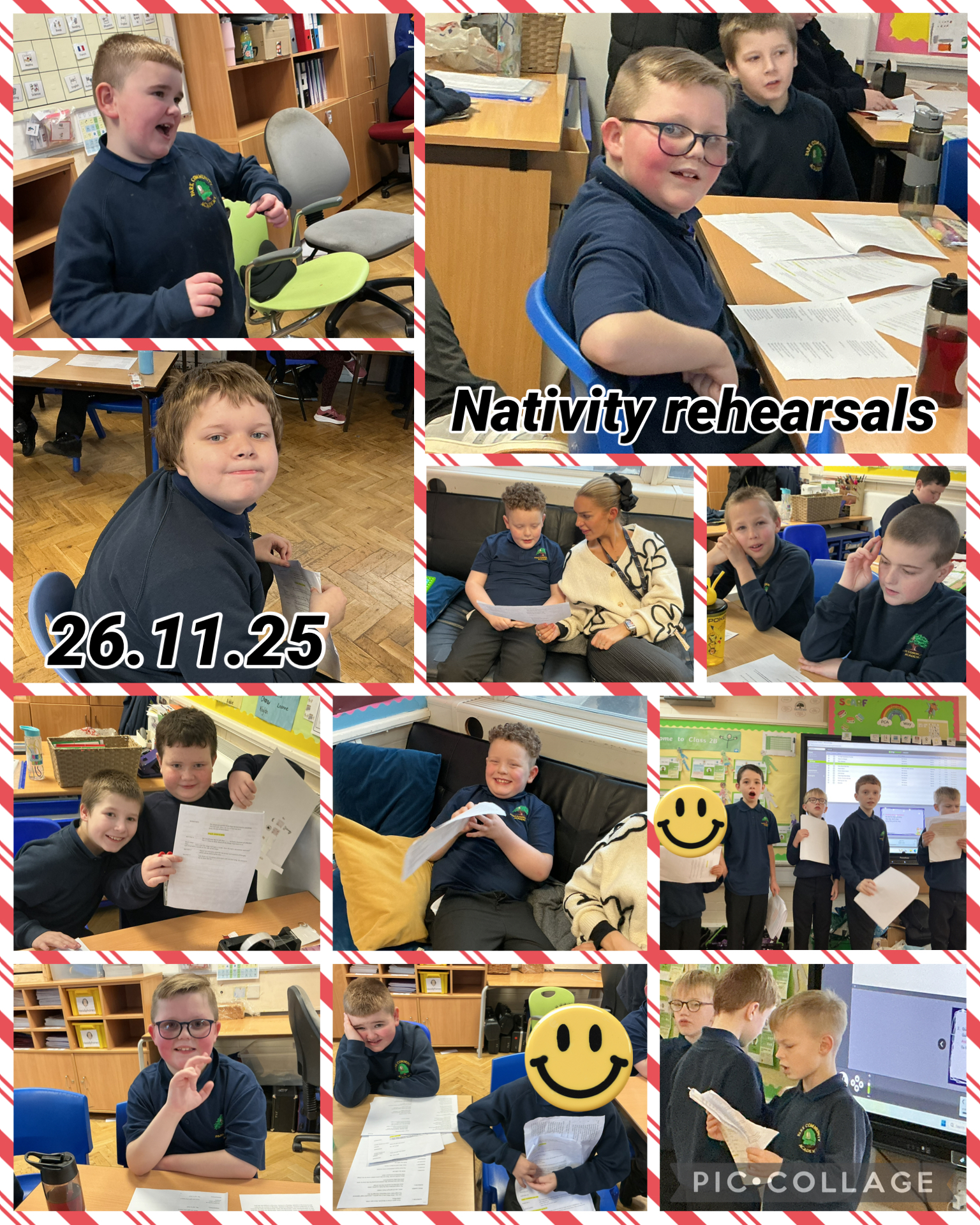 Image of Nativity rehearsals 