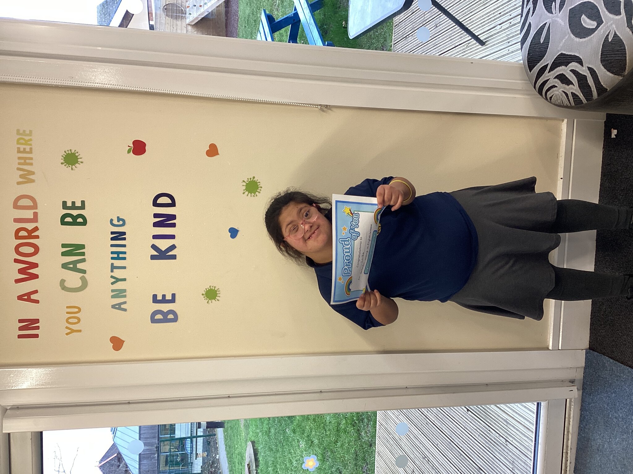  Congratulations to Laiba who was awarded achiever of the week for producing good writing!,,