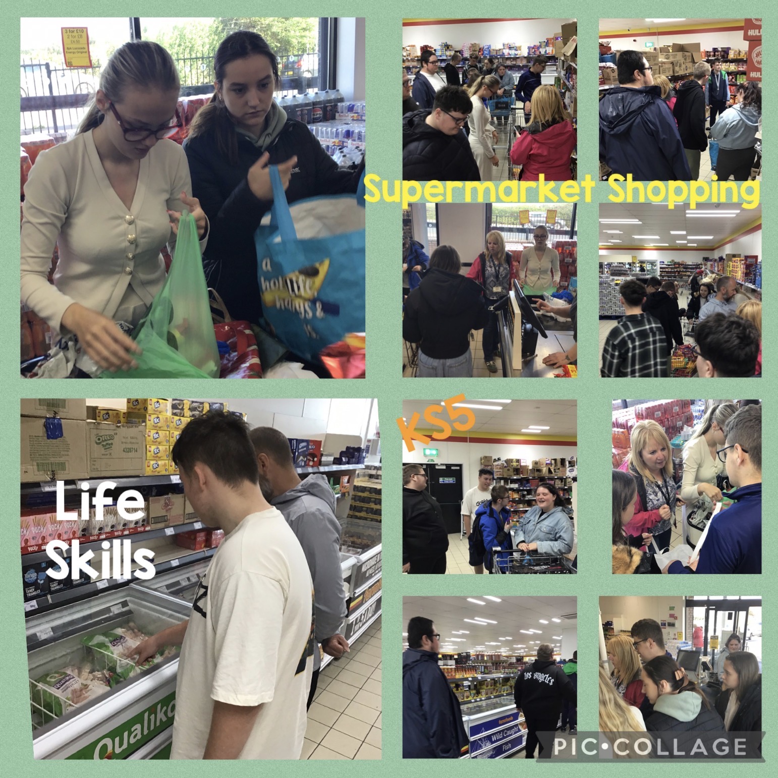Image of Supermarket Shopping