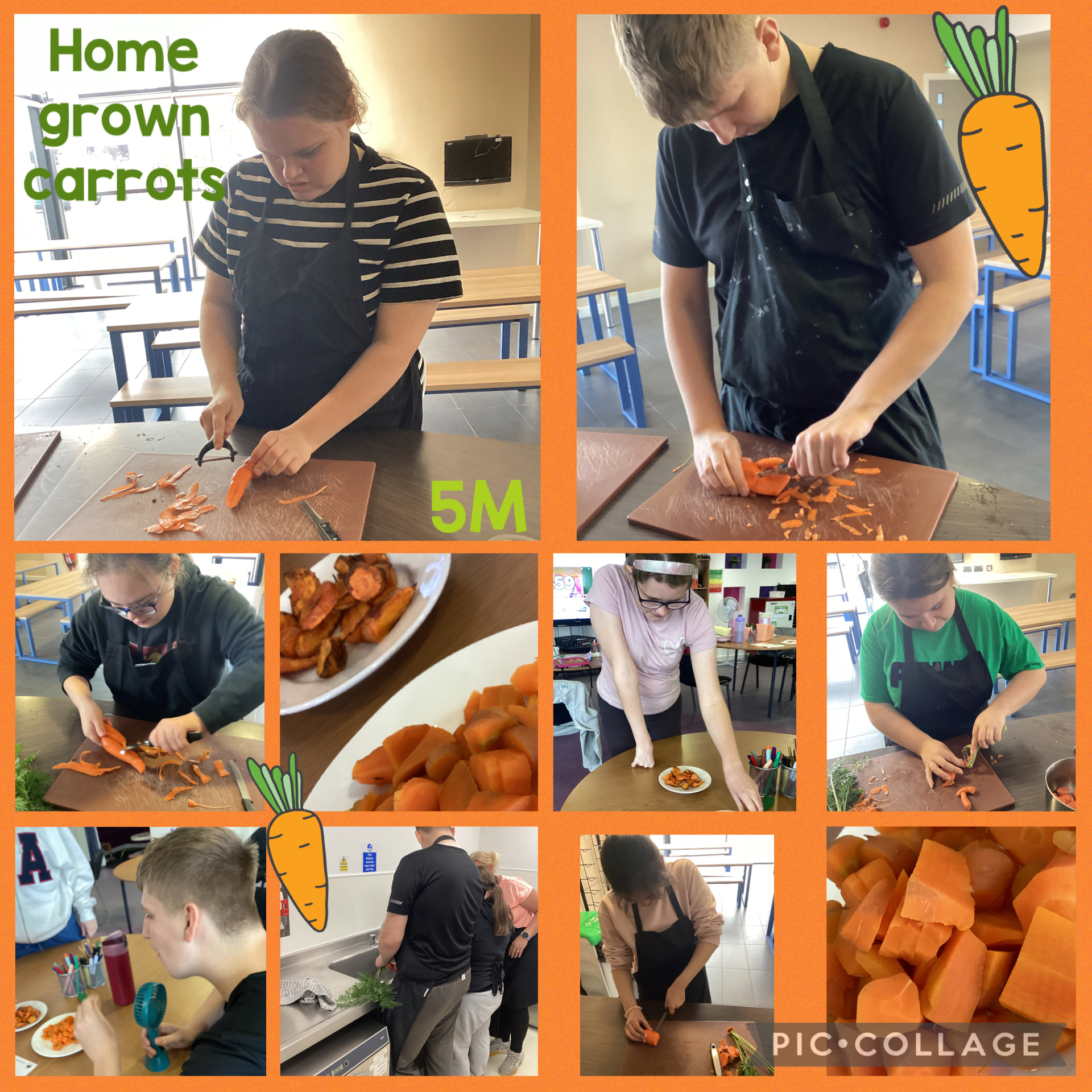 Image of Home grown carrots