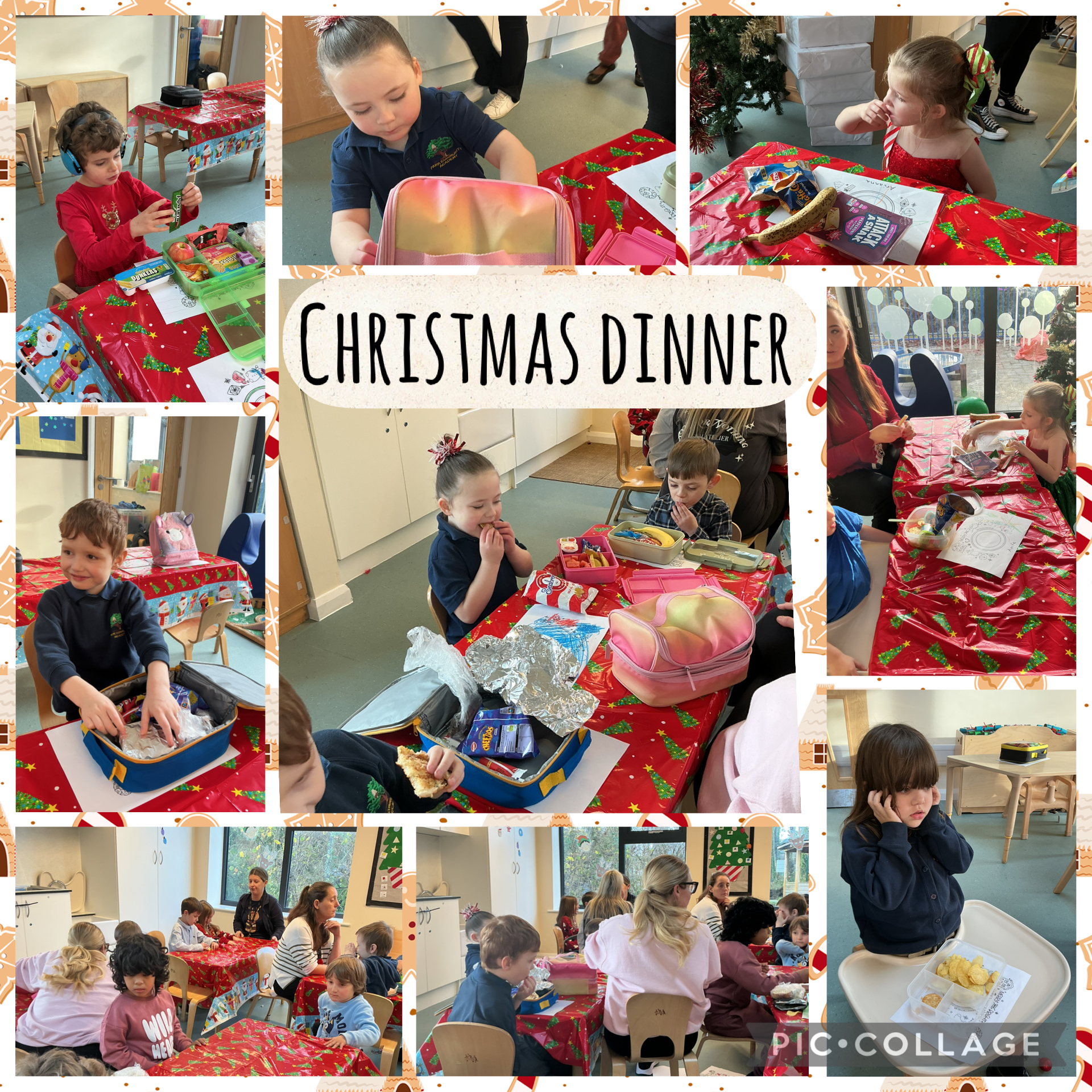 Image of Christmas dinner 