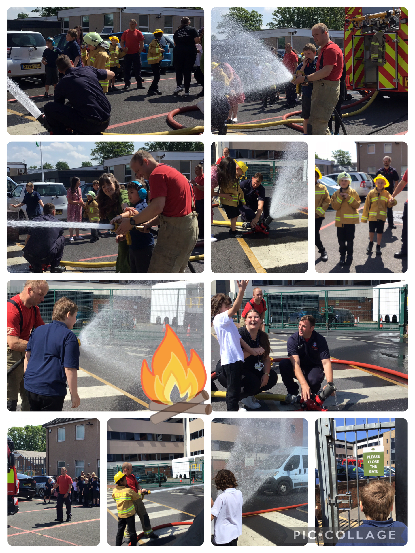 Image of Fire fighter visit!
