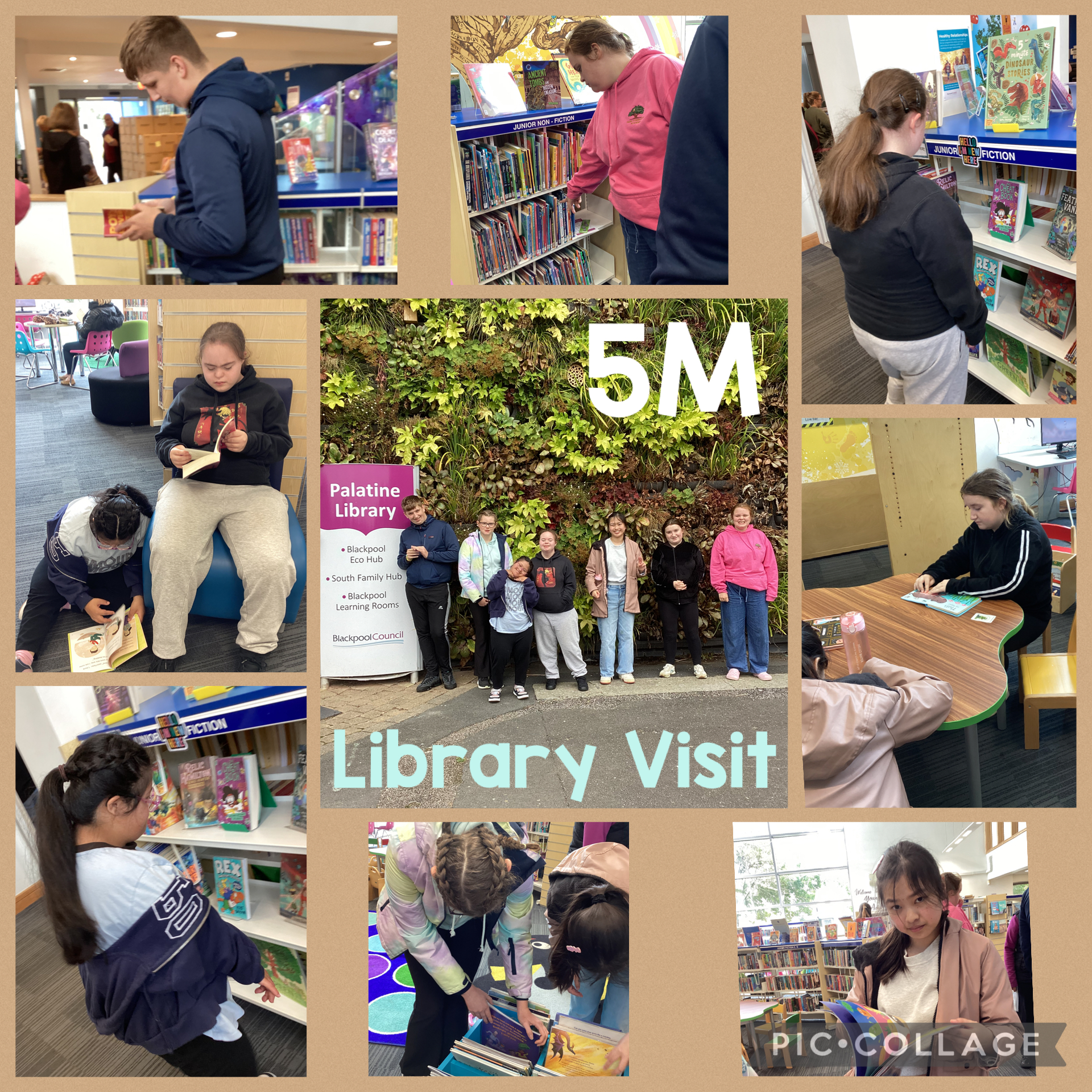 Image of Library visit