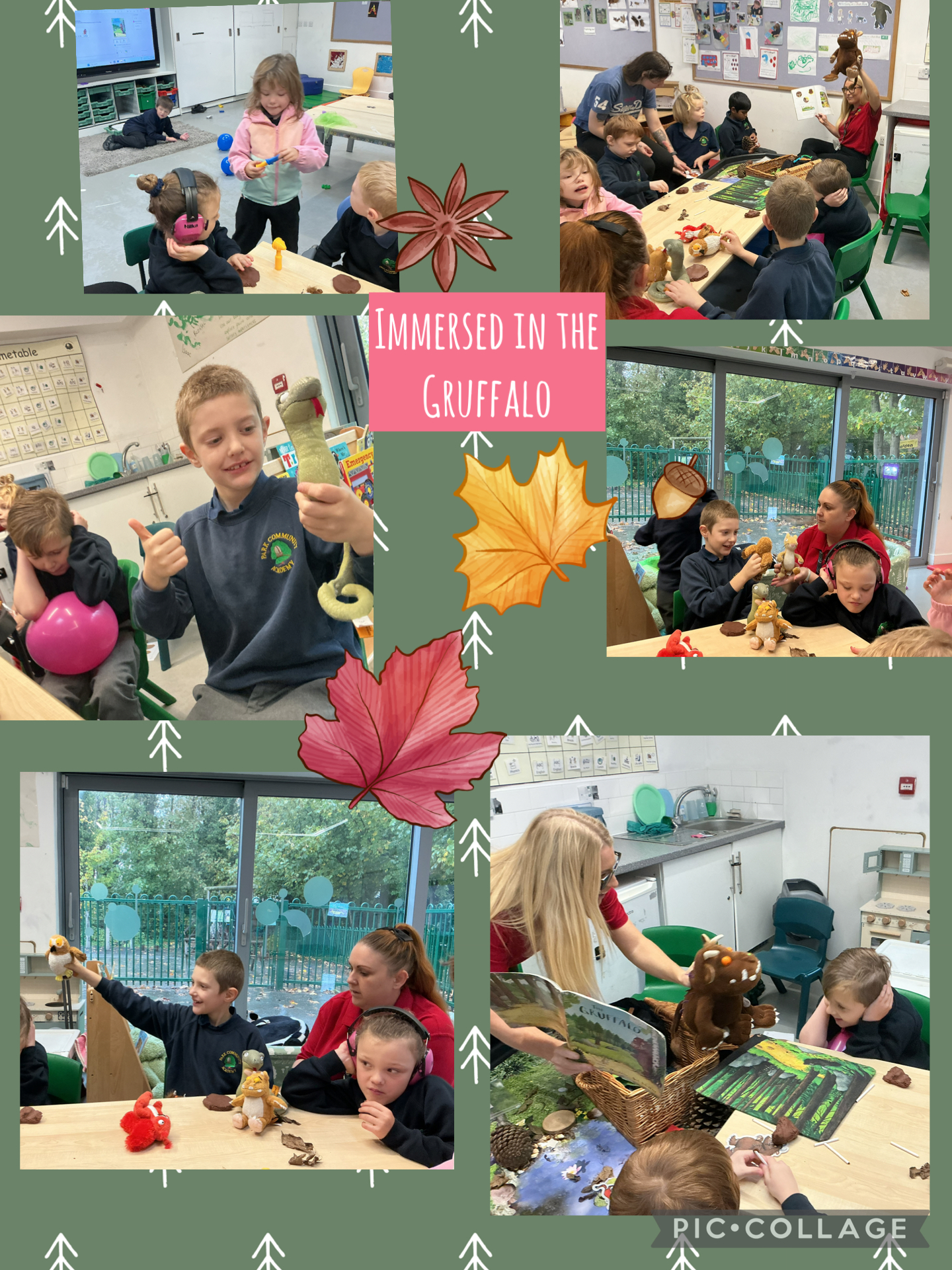 Image of Engagement in the Gruffalo story