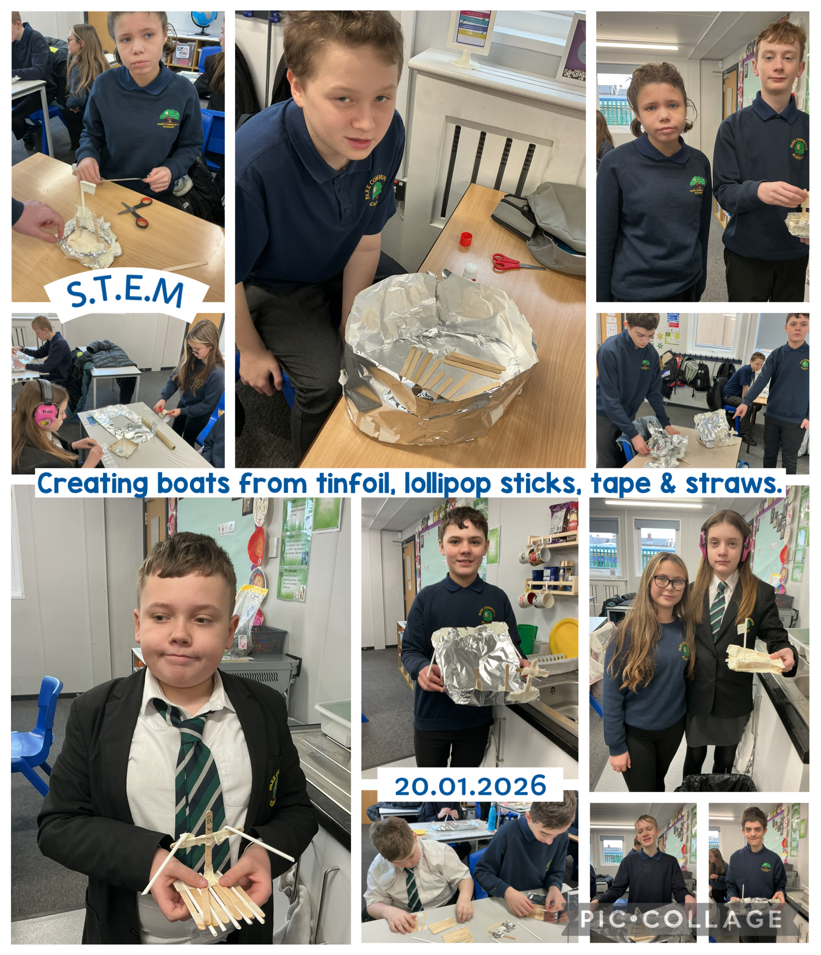 Image of STEM can we make a boat to float?