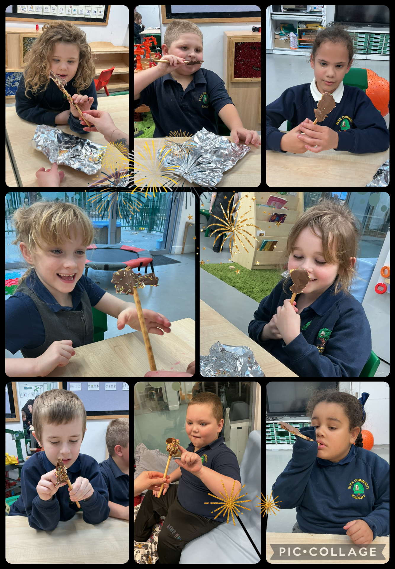 Image of Chocolate sparklers