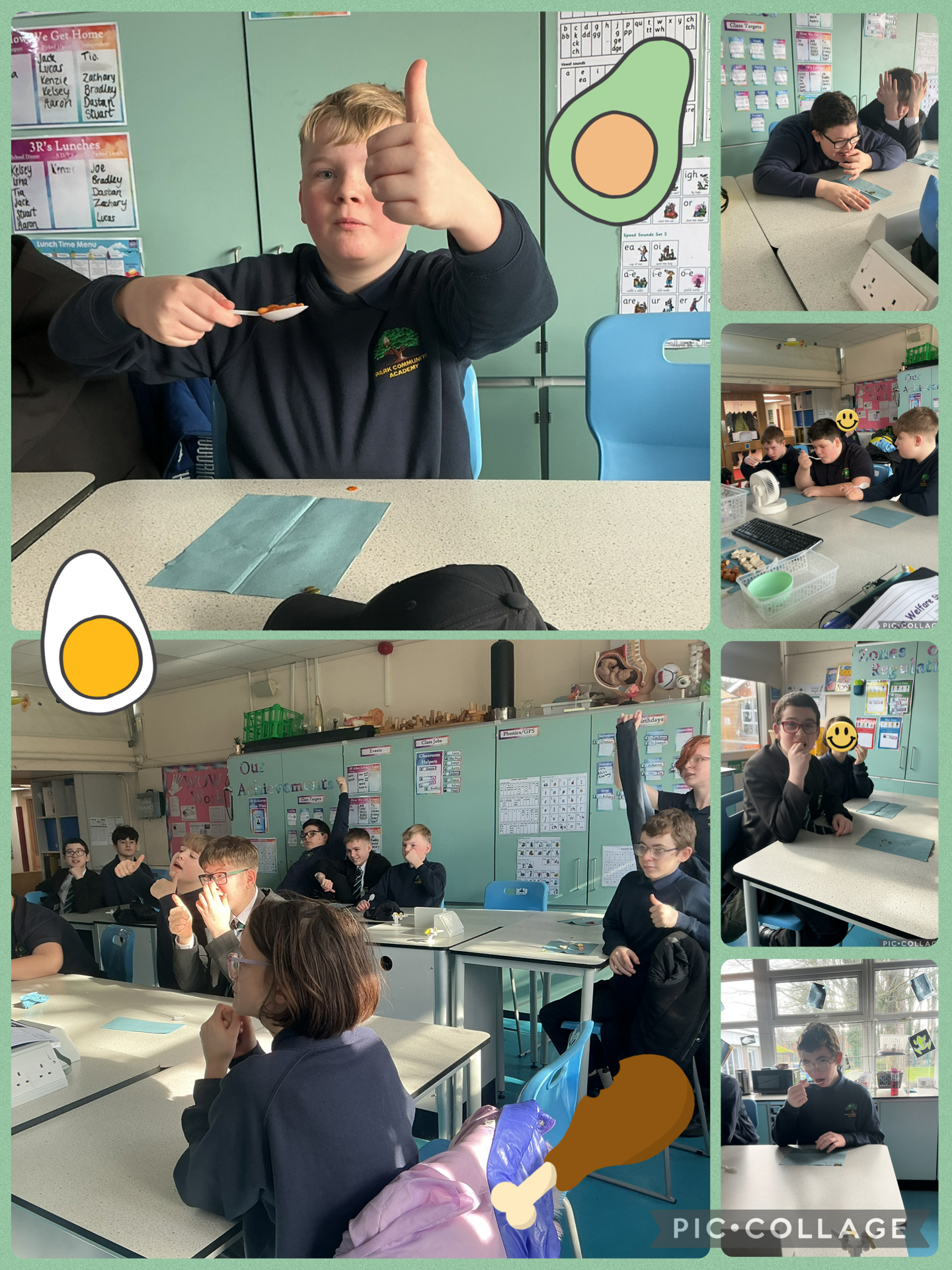 Image of Food testing!