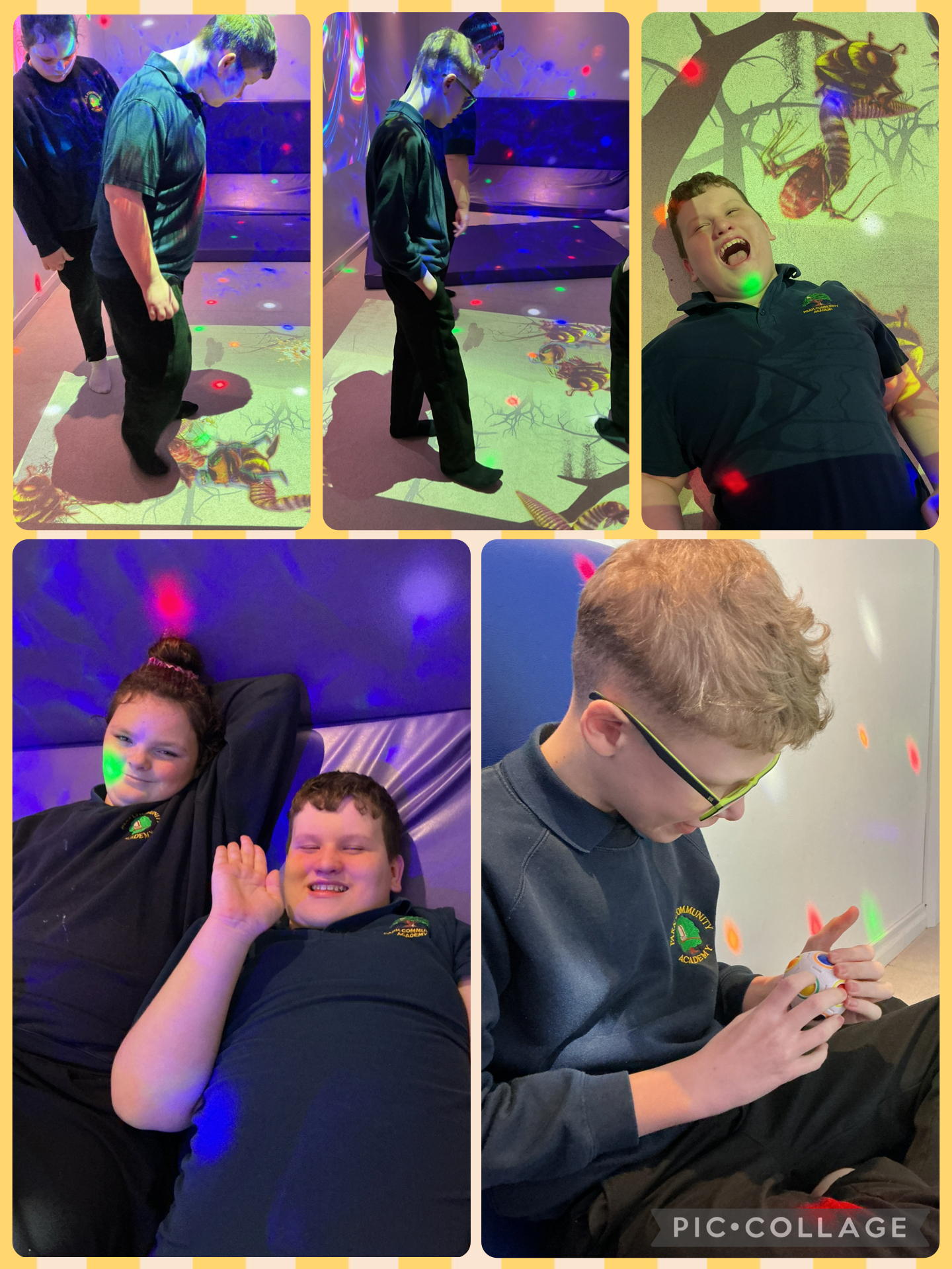 Image of Sensory room time!