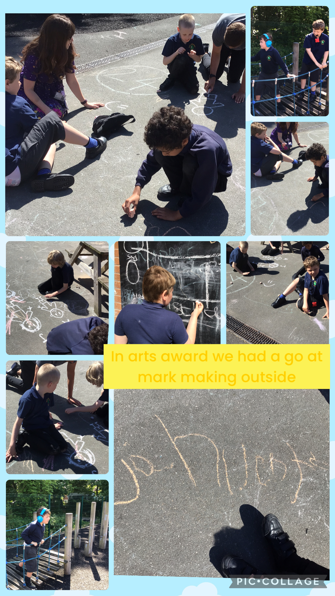 Image of Mark making in the ☀️