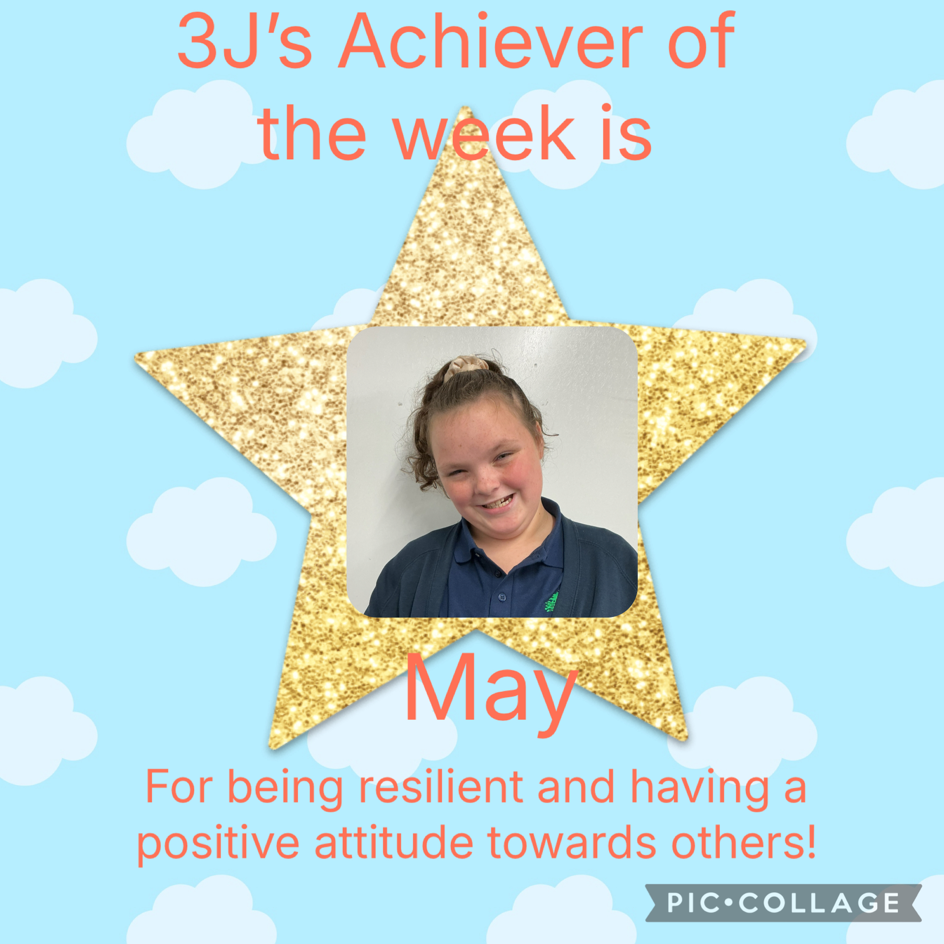 Image of Achiever of the week!