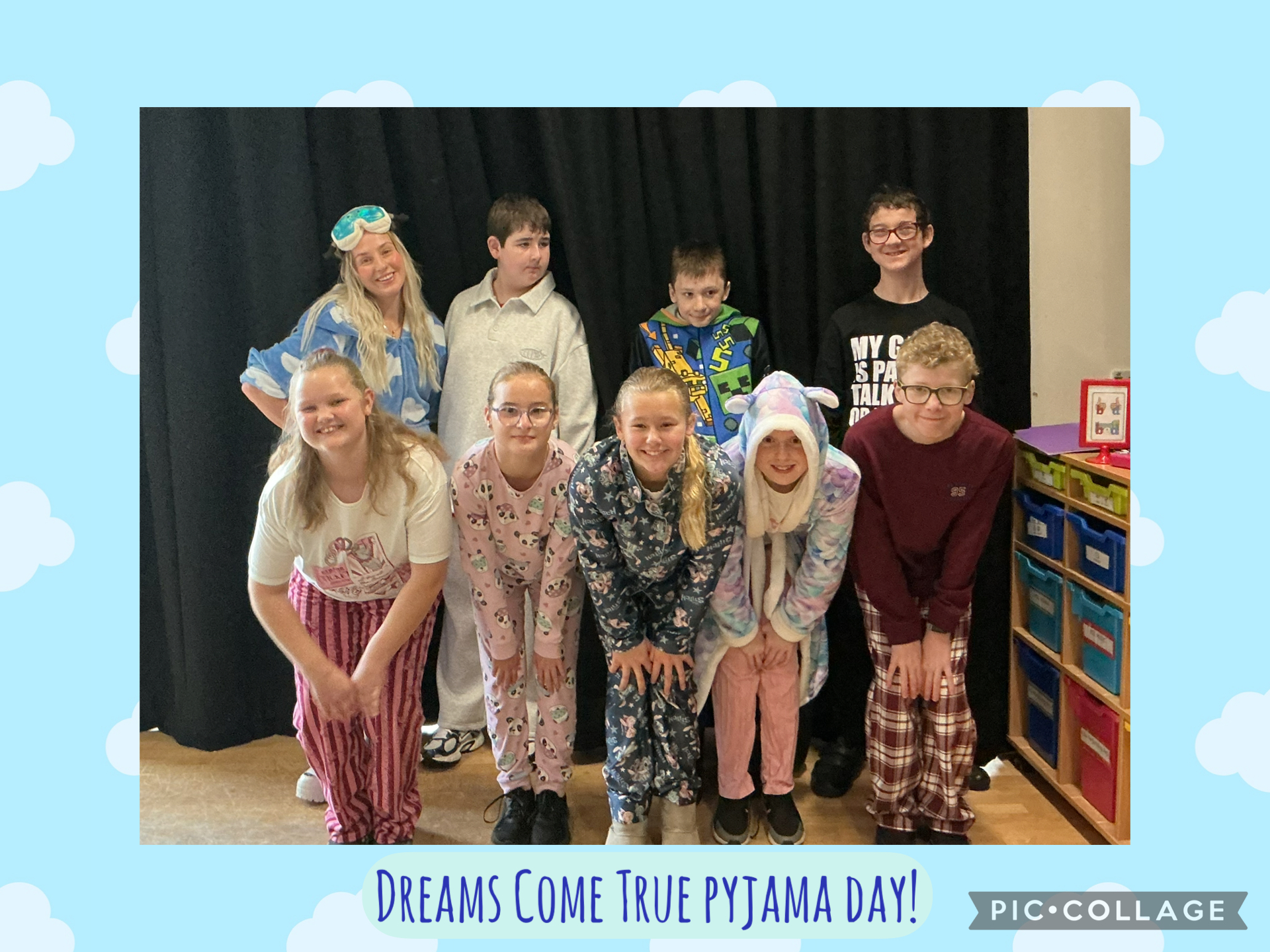 Image of Dreams Come True pyjama day!