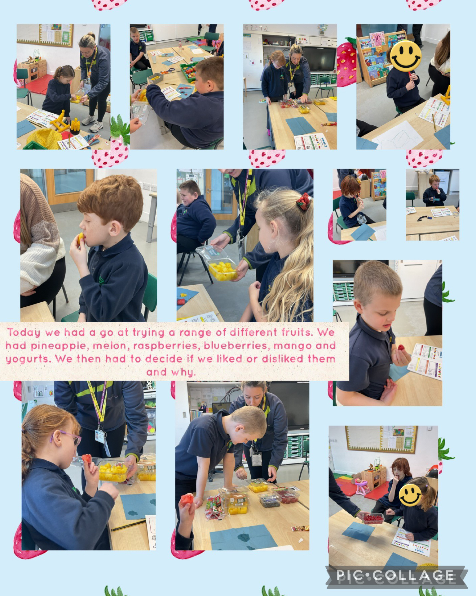 Image of Trying new foods!